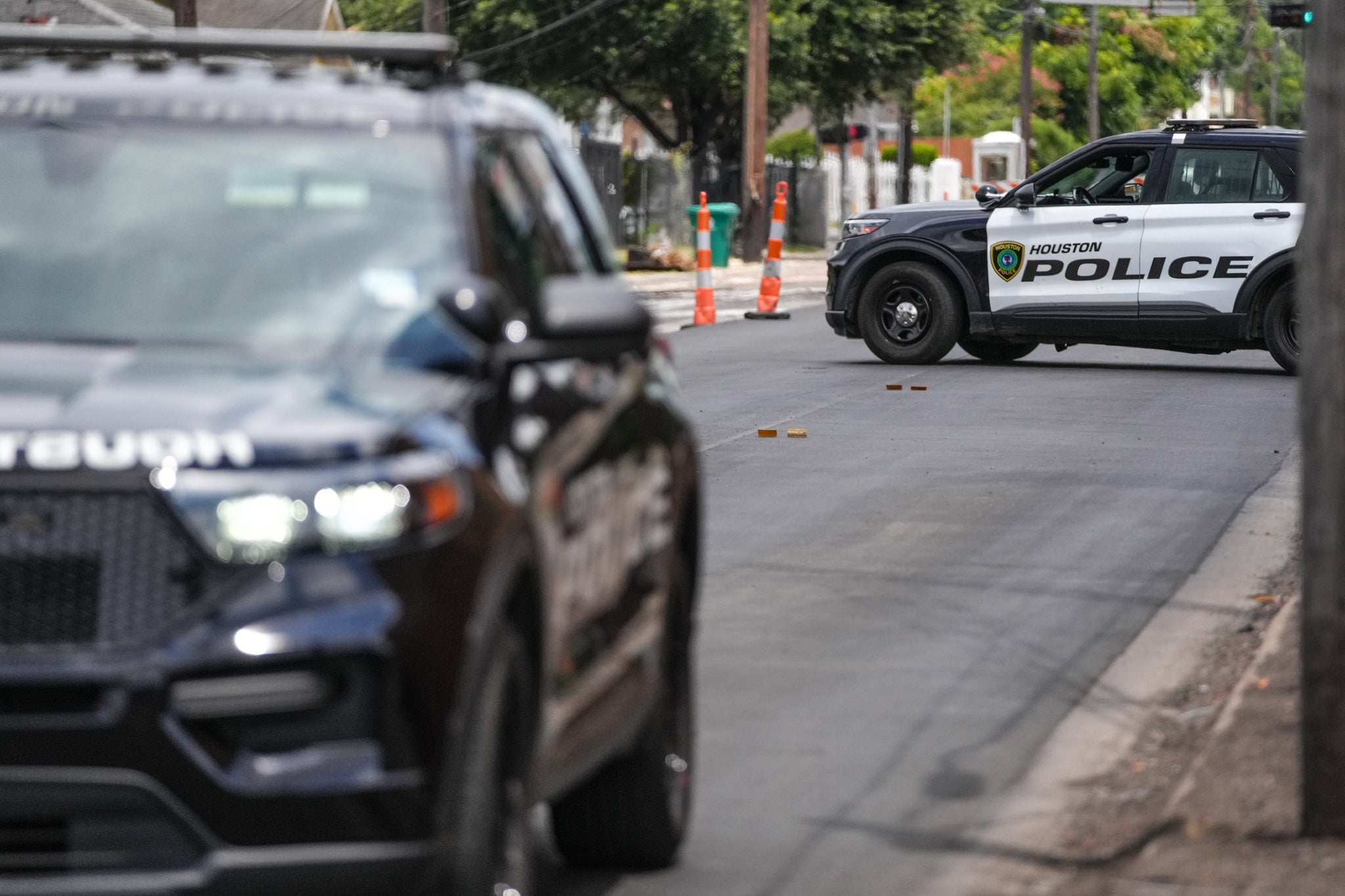 The Department of Homeland Security said in a statement that the man ignored commands to stop and attempted to ram an agent who fired his weapon in self-defense