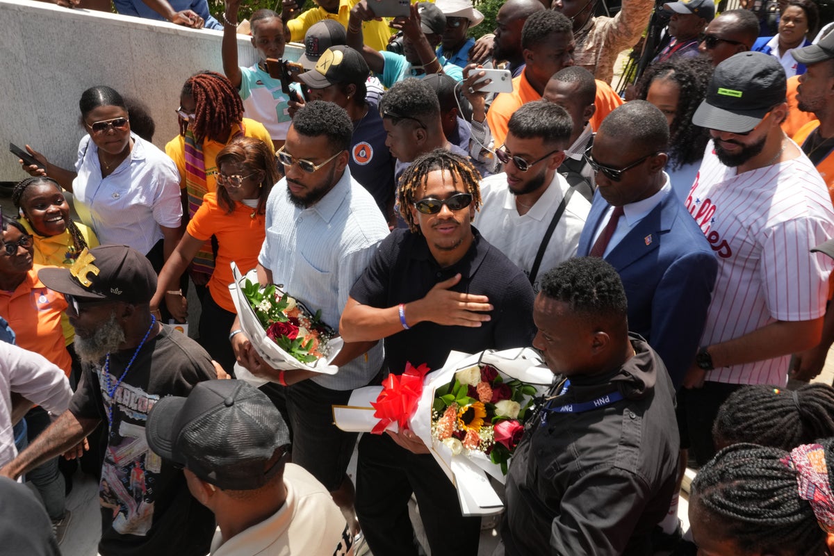 Haiti’s World Cup-bound national team tours capital under heavy security
