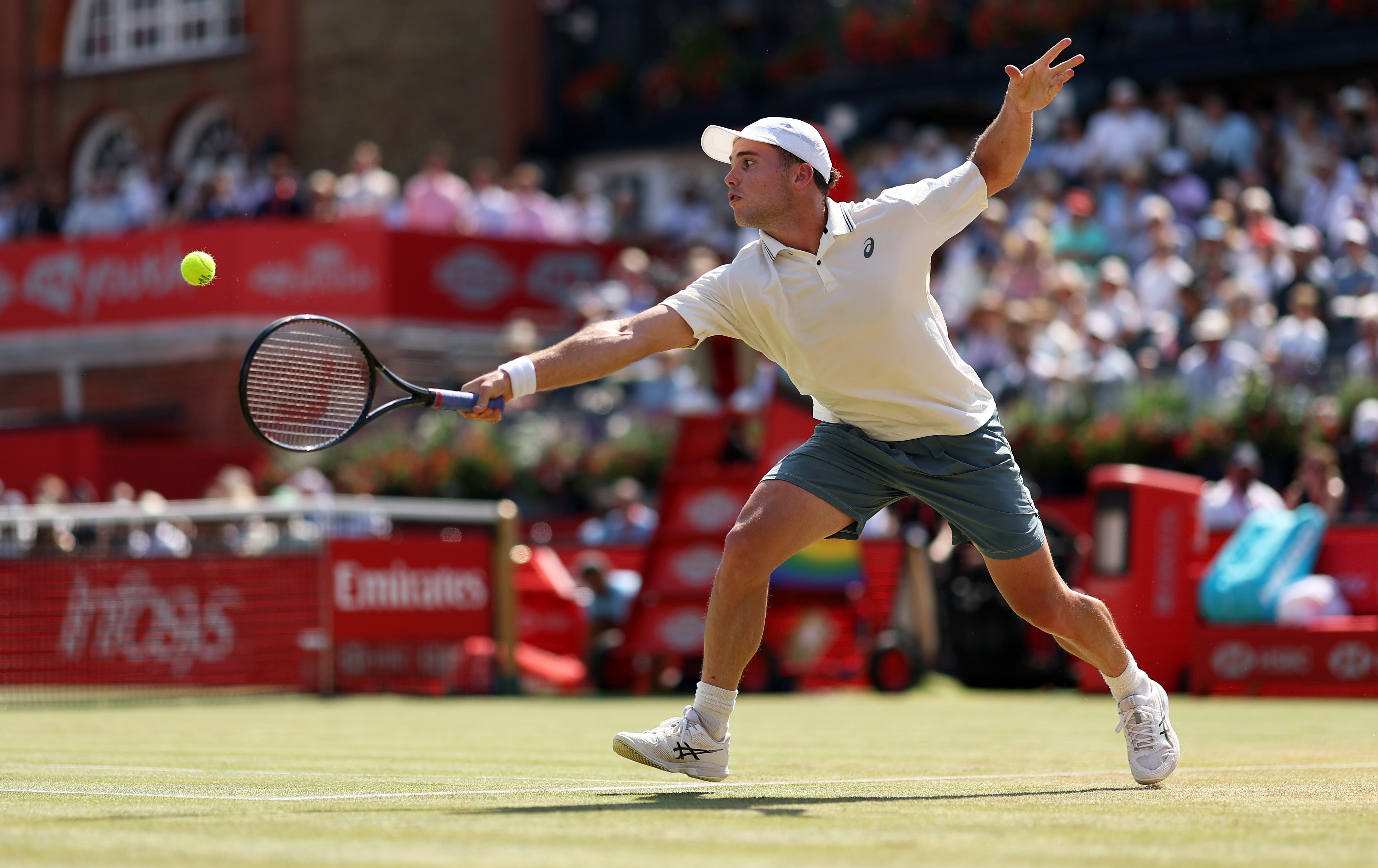 Fery also reached the quarter-finals of the Queen’s Club tournament as a wildcard before arriving at Wimbledon