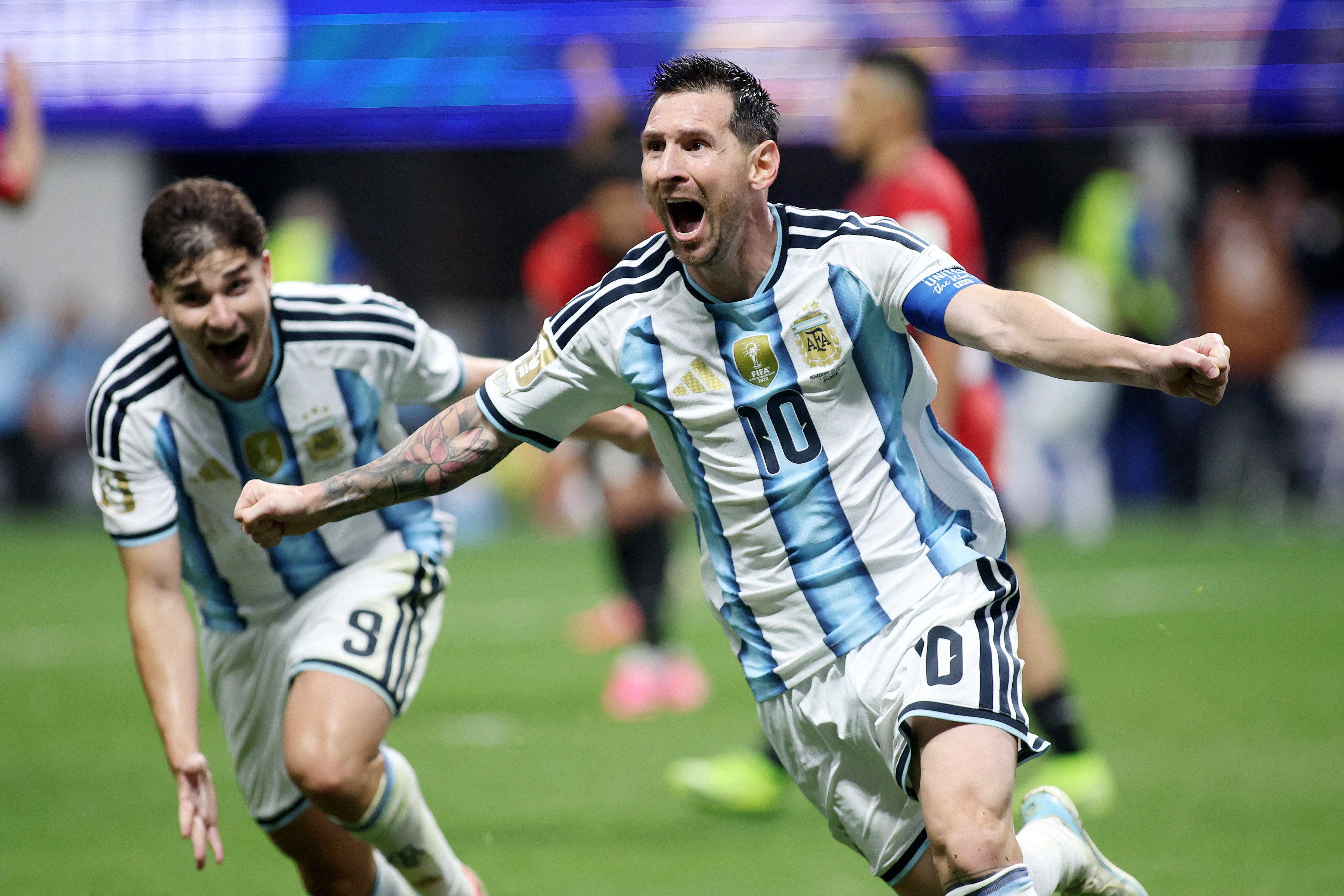 Lionel Messi will take on England for the first time (Reuters)