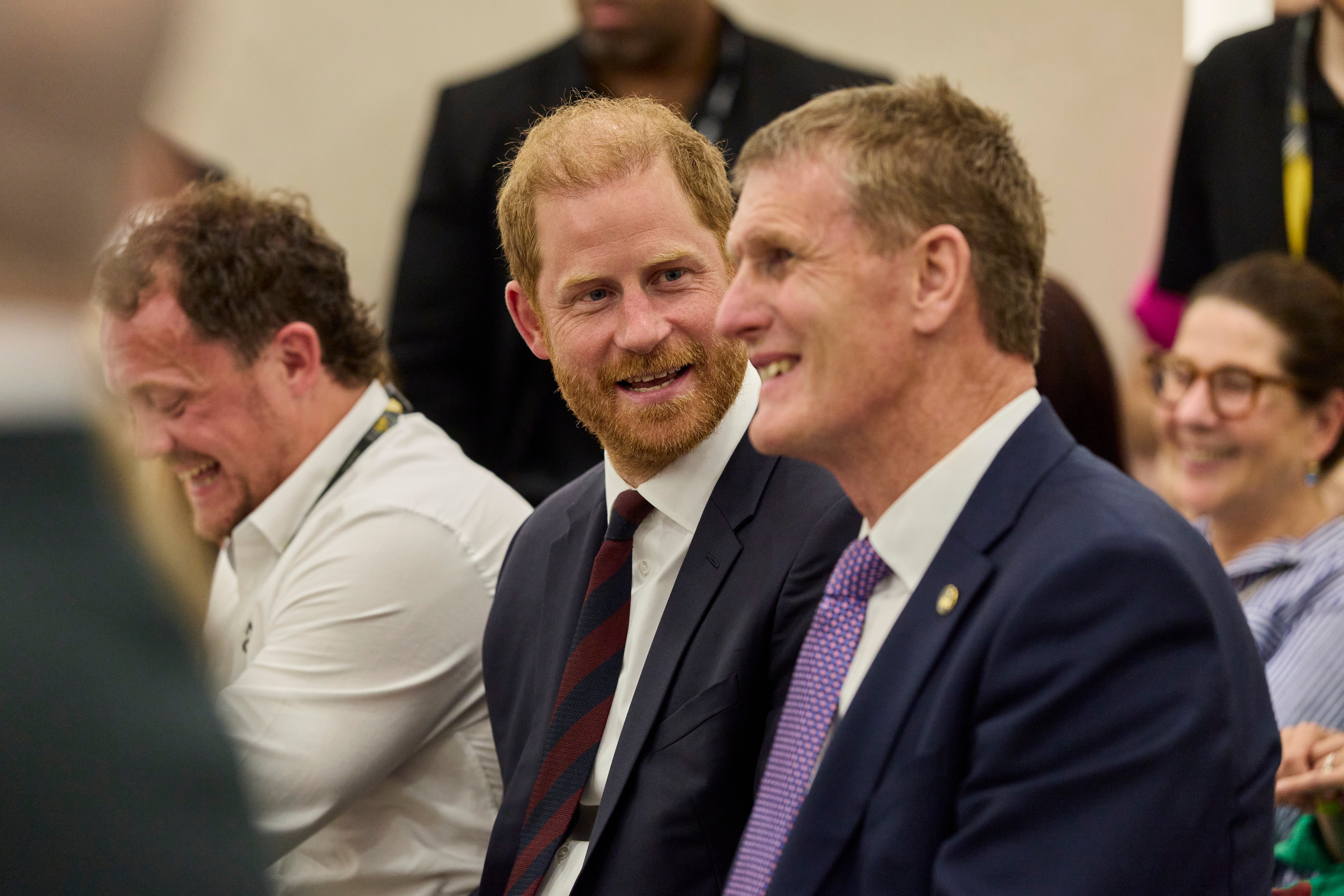 The Duke attended the event at Chatham House in London (PA)