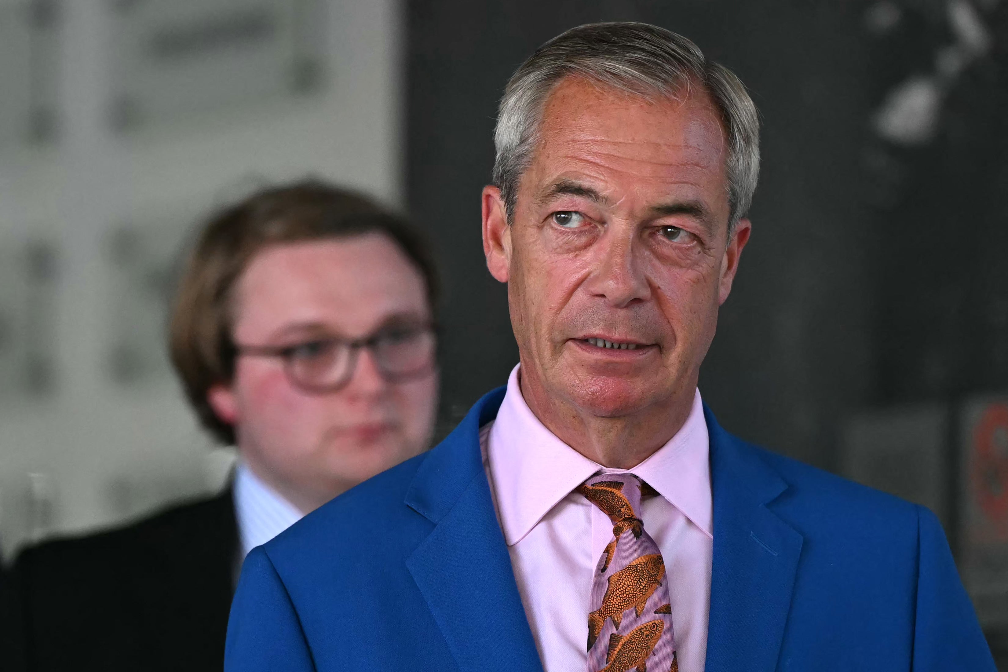 Nigel Farage announced he was quitting as an MP on Tuesday