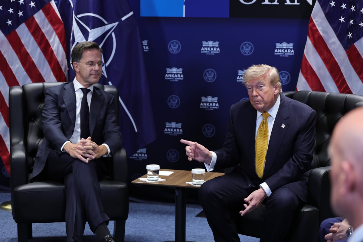 Trump-Nato latest: US president says Iran ceasefire is over and says Tehran are ‘scum’