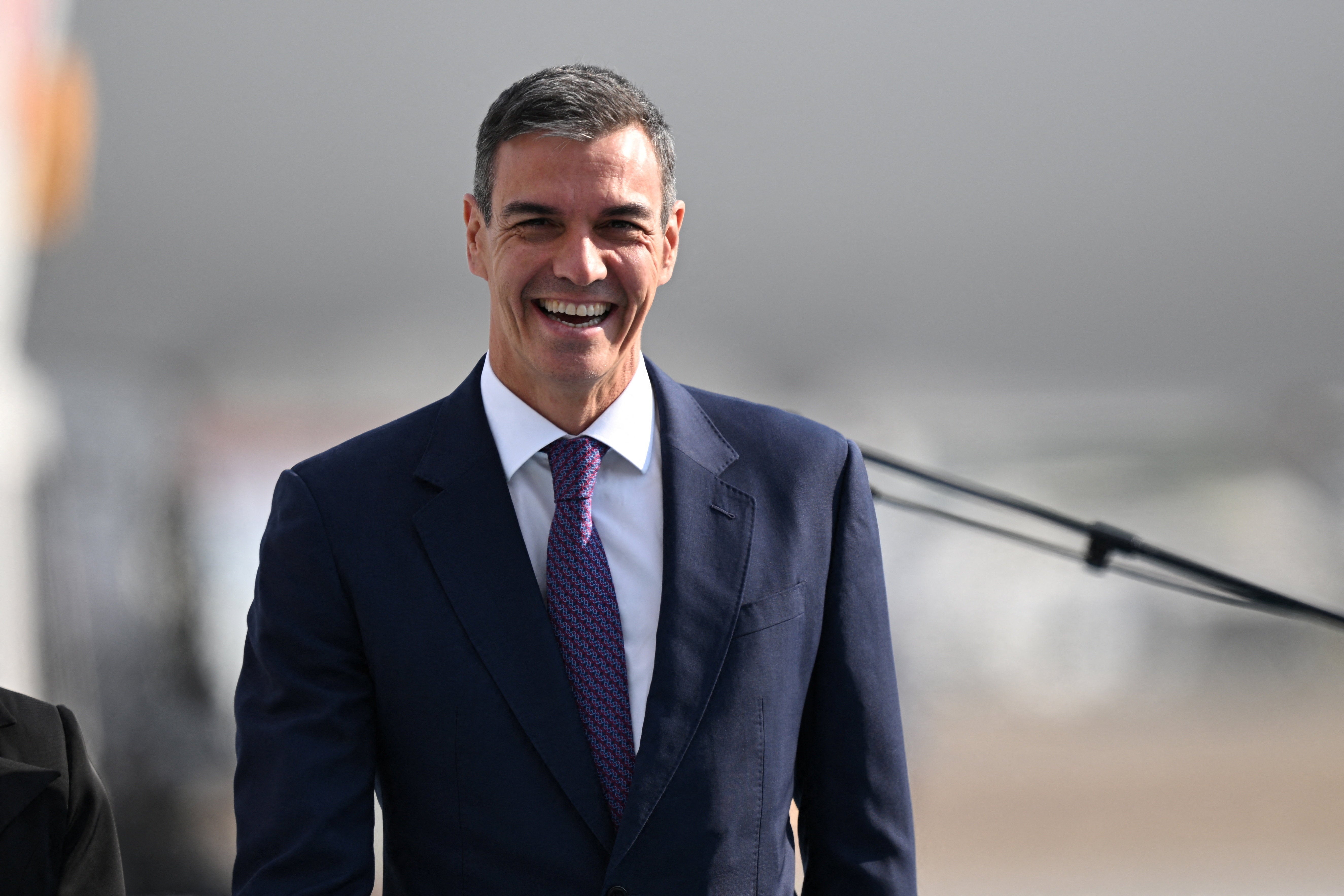 The office of Spanish Prime Minister Pedro Sanchez has already dismissed Trump’s remarks, saying it would treat them as ‘business as usual’ (Reuters)