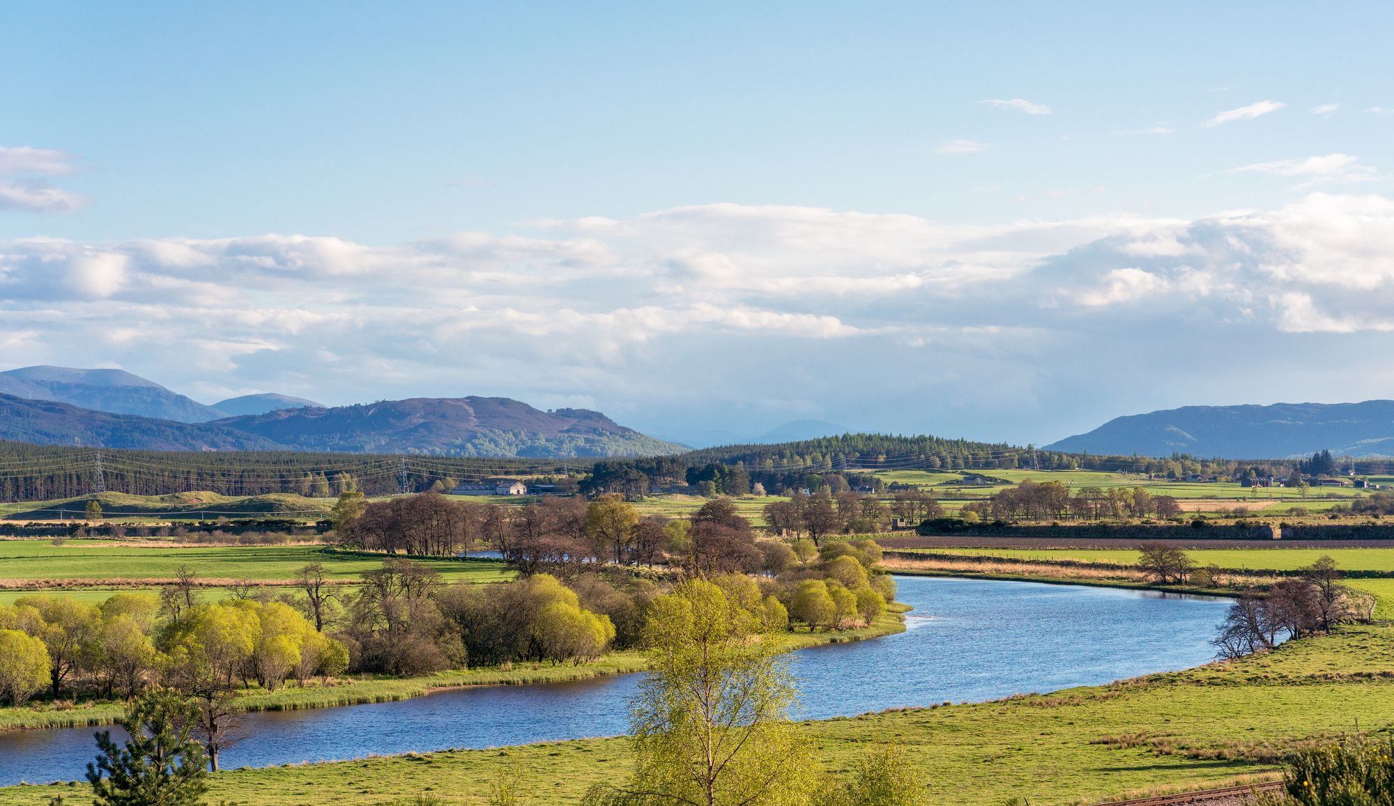 A view over the River Spey in Moray, northern Scotland (Getty Images/iStockphoto)