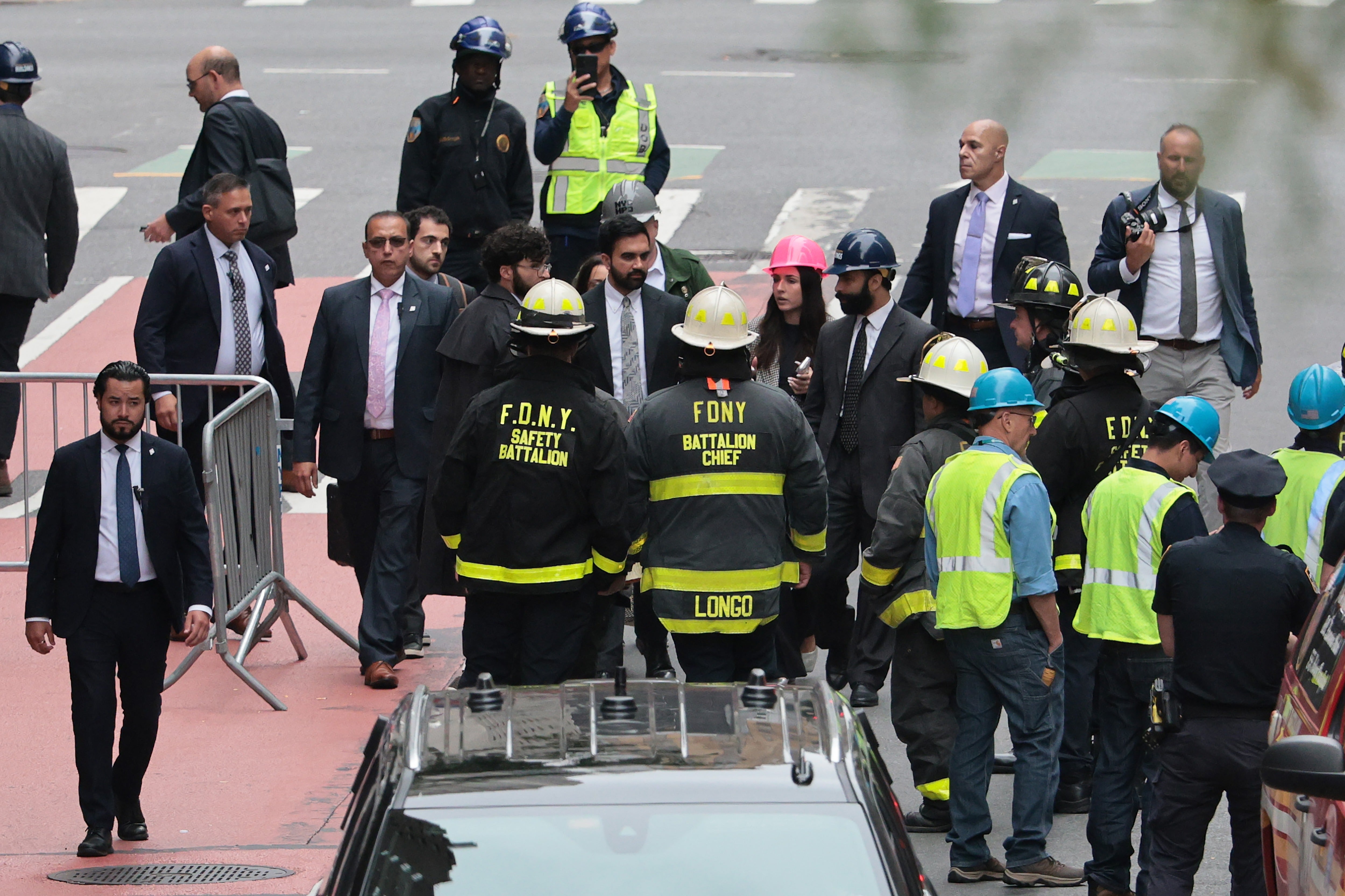 Mayor Zohran Mamdani, who visited the site on Tuesday, said officials are working to reopen the area as soon as possible and that safety remains a 'top priority'