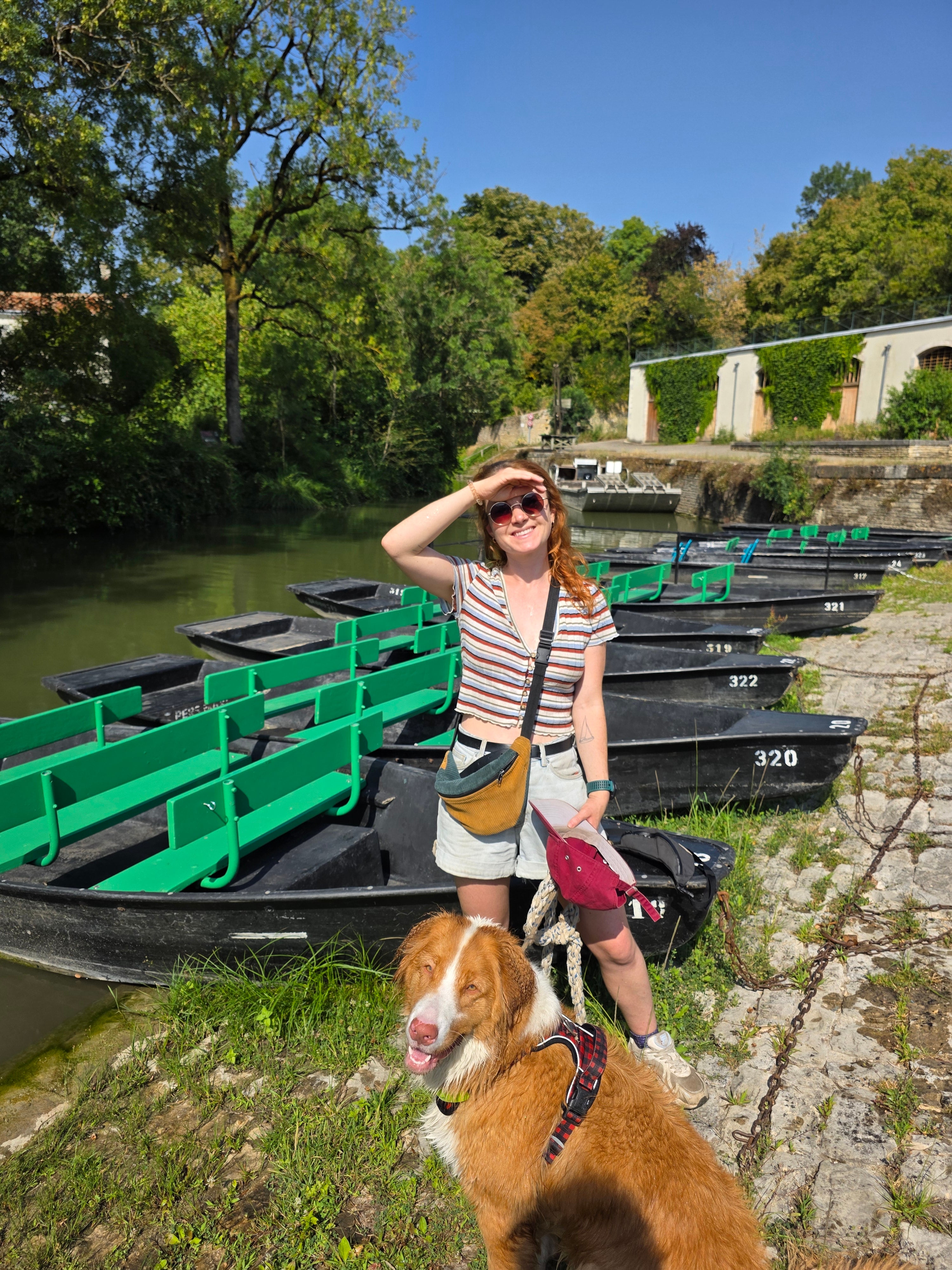Cooling off along the canals