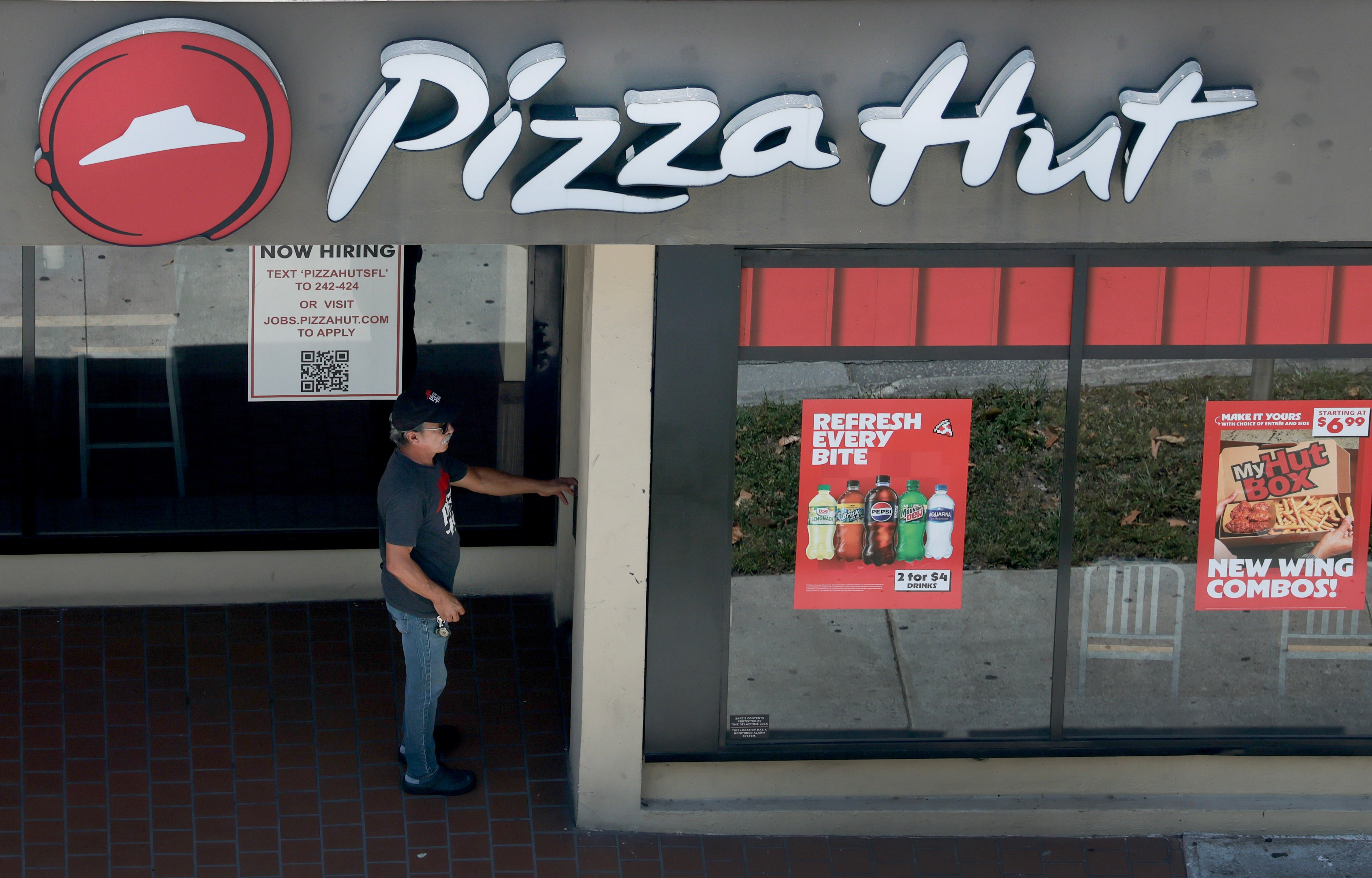 Some fans have complained about Pizza Hut’s modern look and longed for the restaurant of their youth (Getty Images)