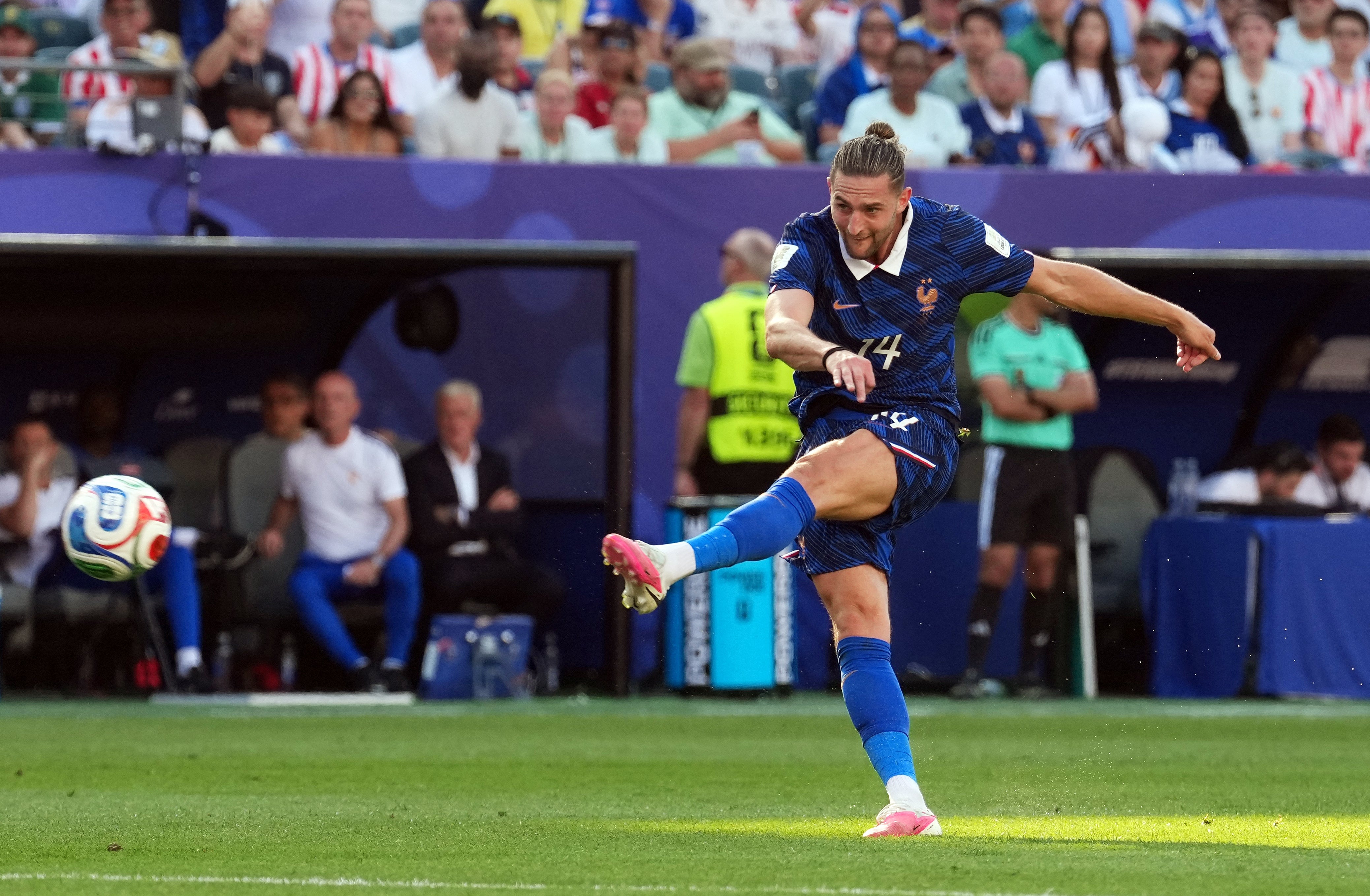 Rabiot is near the top of Deschamps' midfield hierarchy (Reuters)
