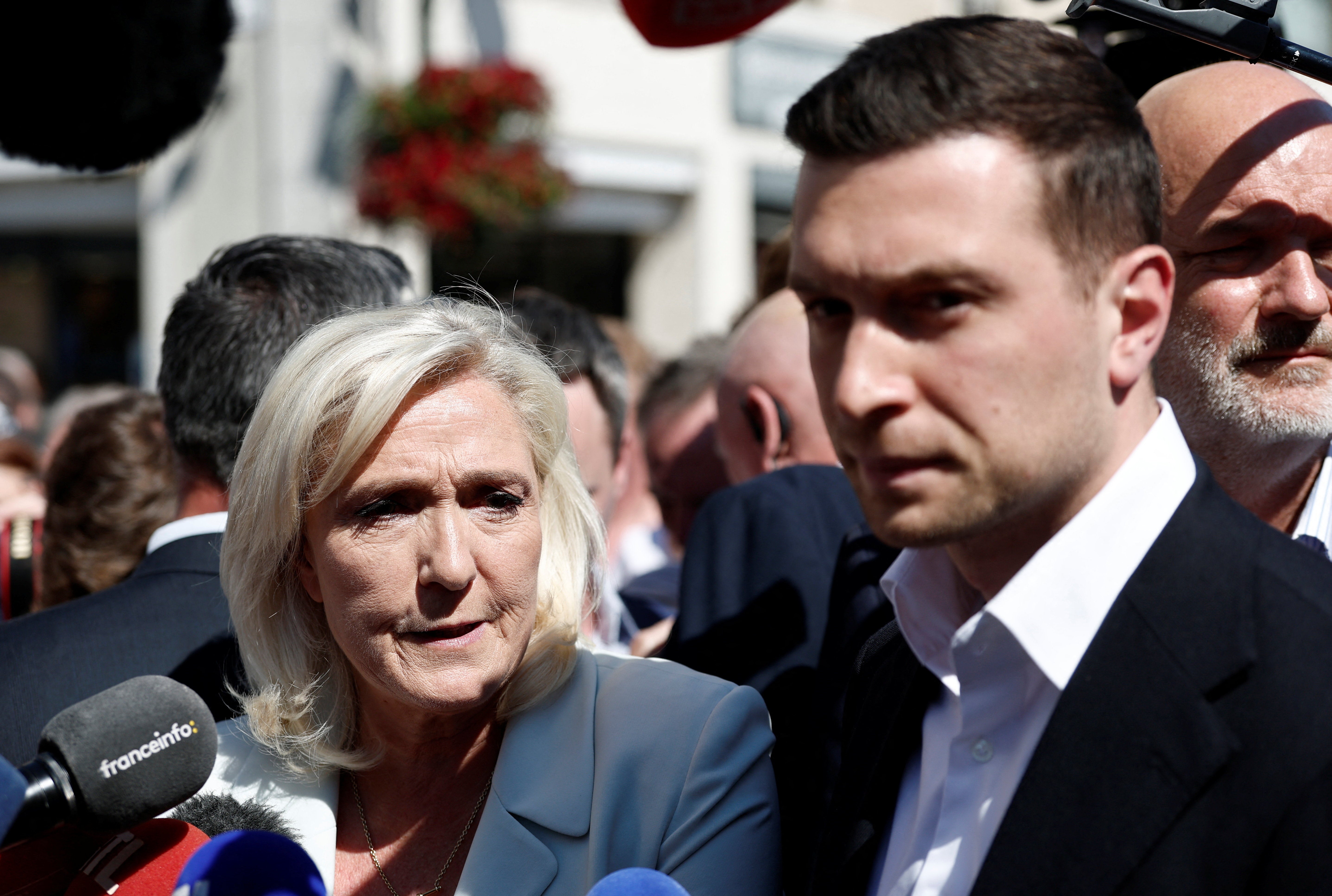 Le Pen's decision to stand set back Jordan Bardella's own ambitions to run immediately for the highest office.