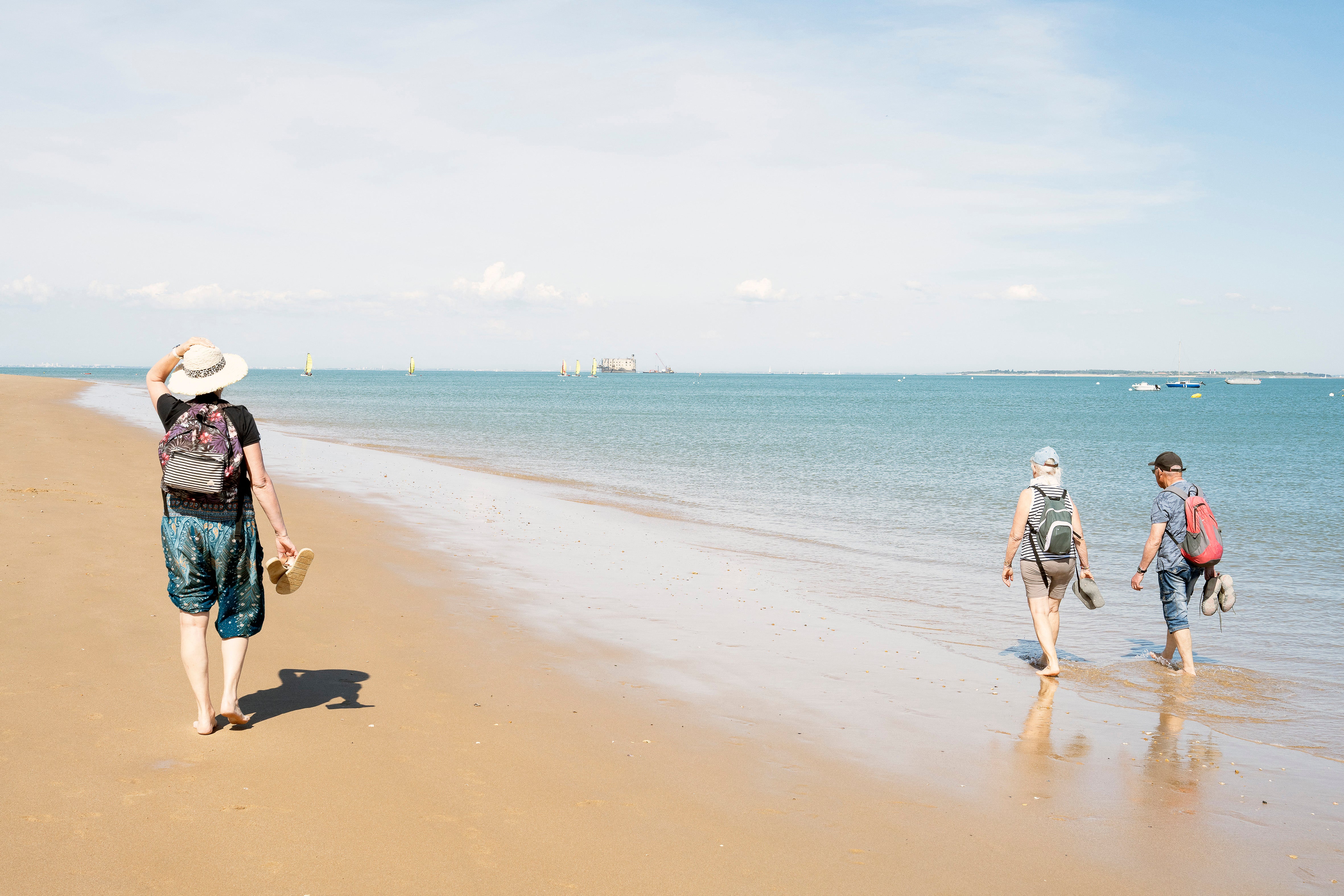 Going barefoot is only acceptable on the beach (AFP/Getty)
