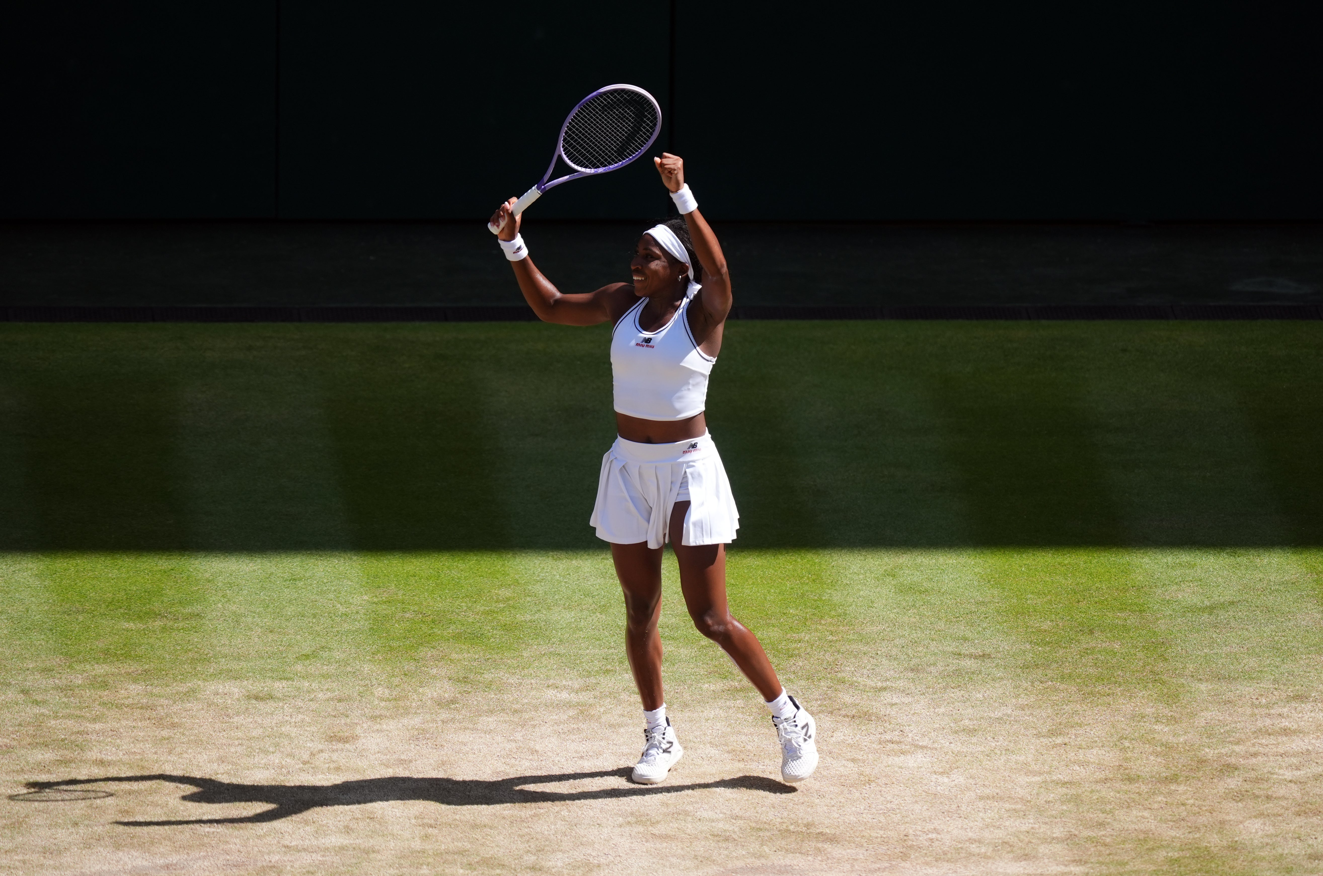 Coco Gauff will target a place in the Wimbledon final (Mike Egerton/PA)
