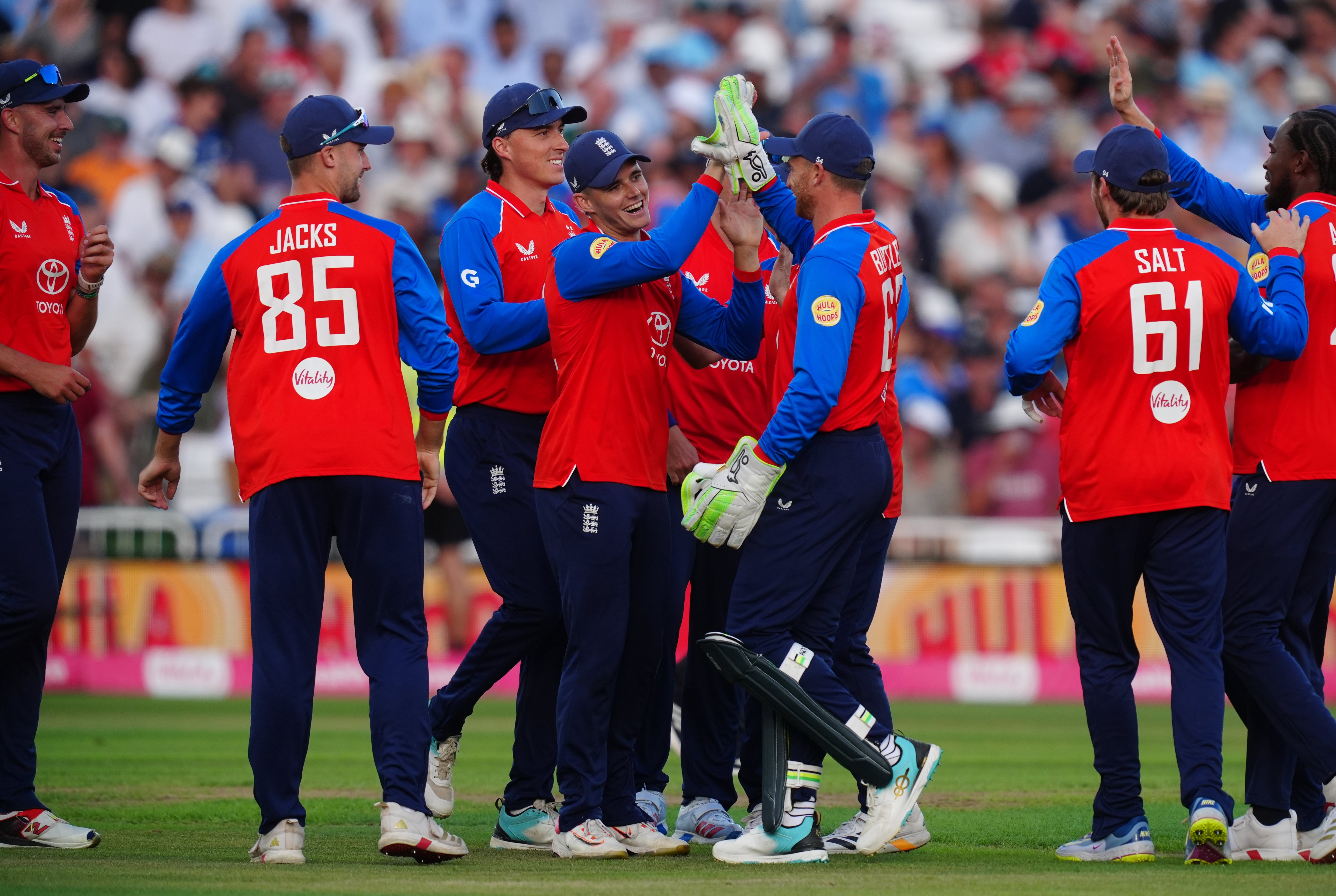 England will look to wrap up a series win over India in Bristol (David Davies/PA)