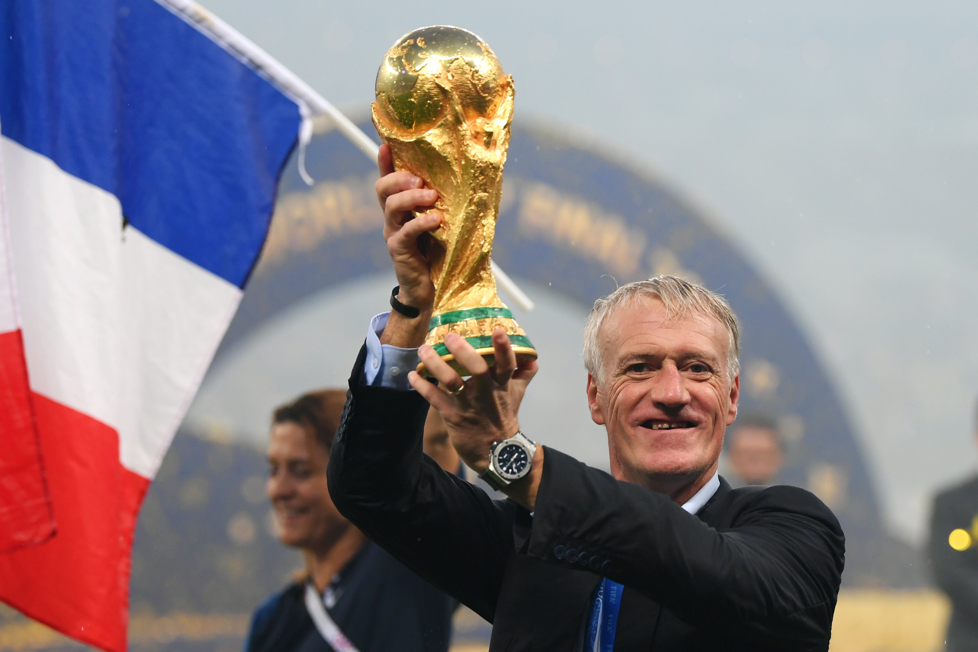 Didier Deschamps could end this World Cup as the greatest manager in the tournament's history (Getty)