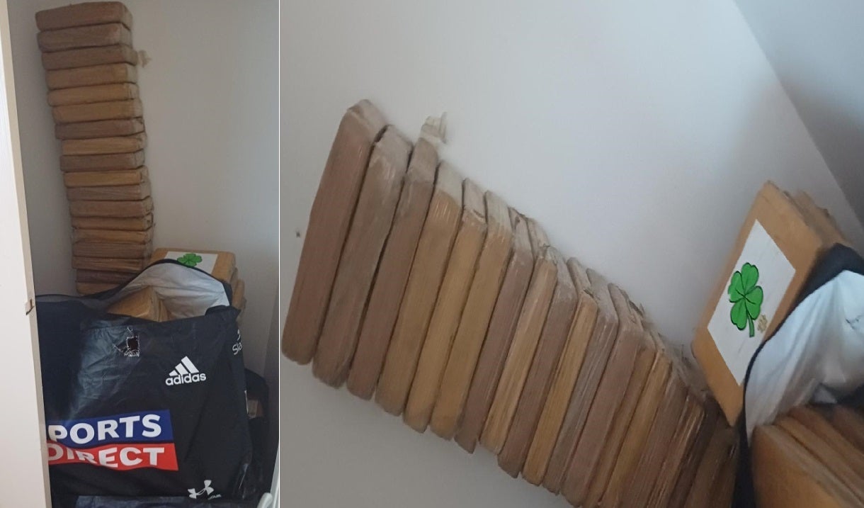Cocaine worth &pound;10 million uncovered in house during police raid