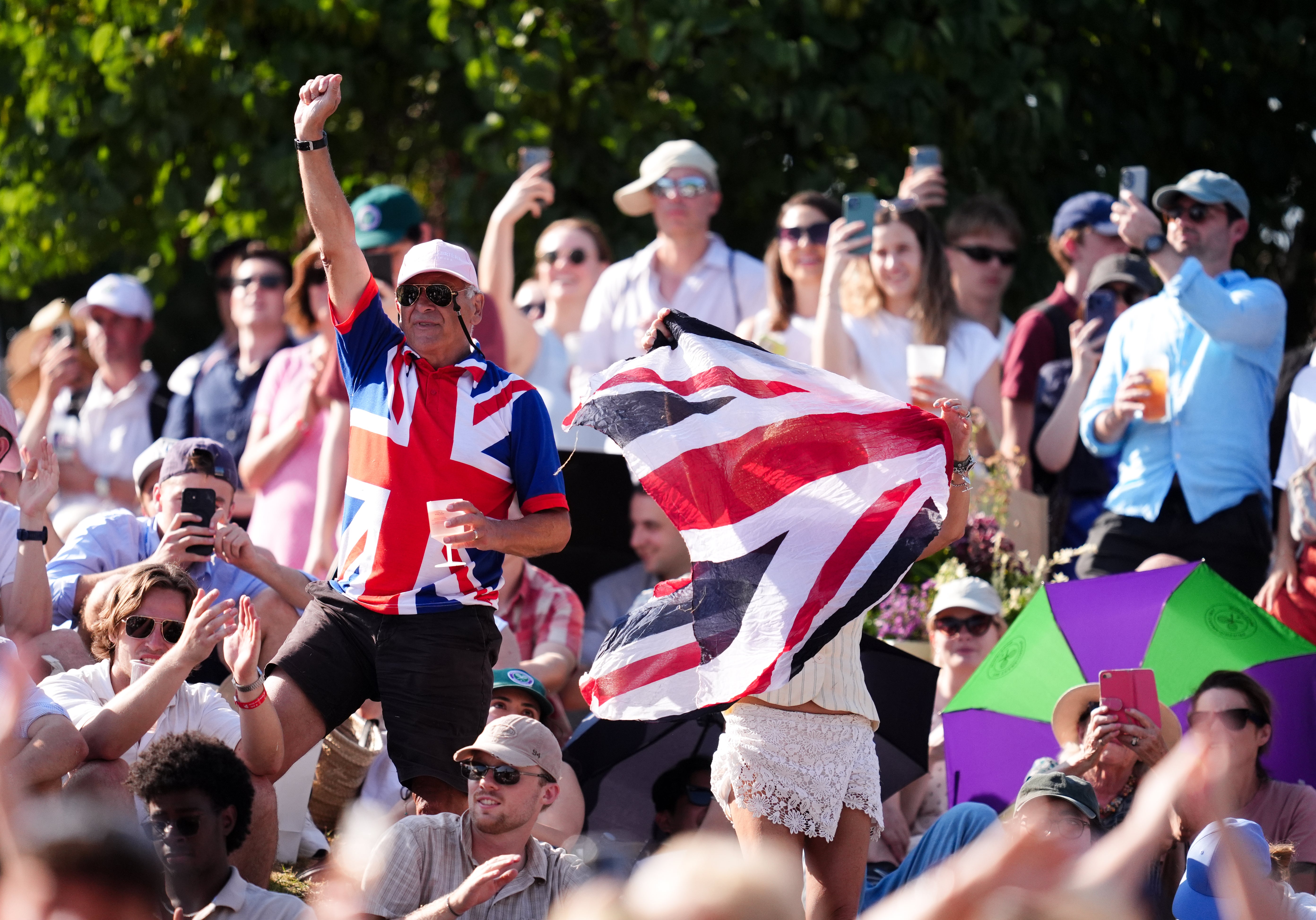 Fery thrilled the home support (Adam Davy/PA)