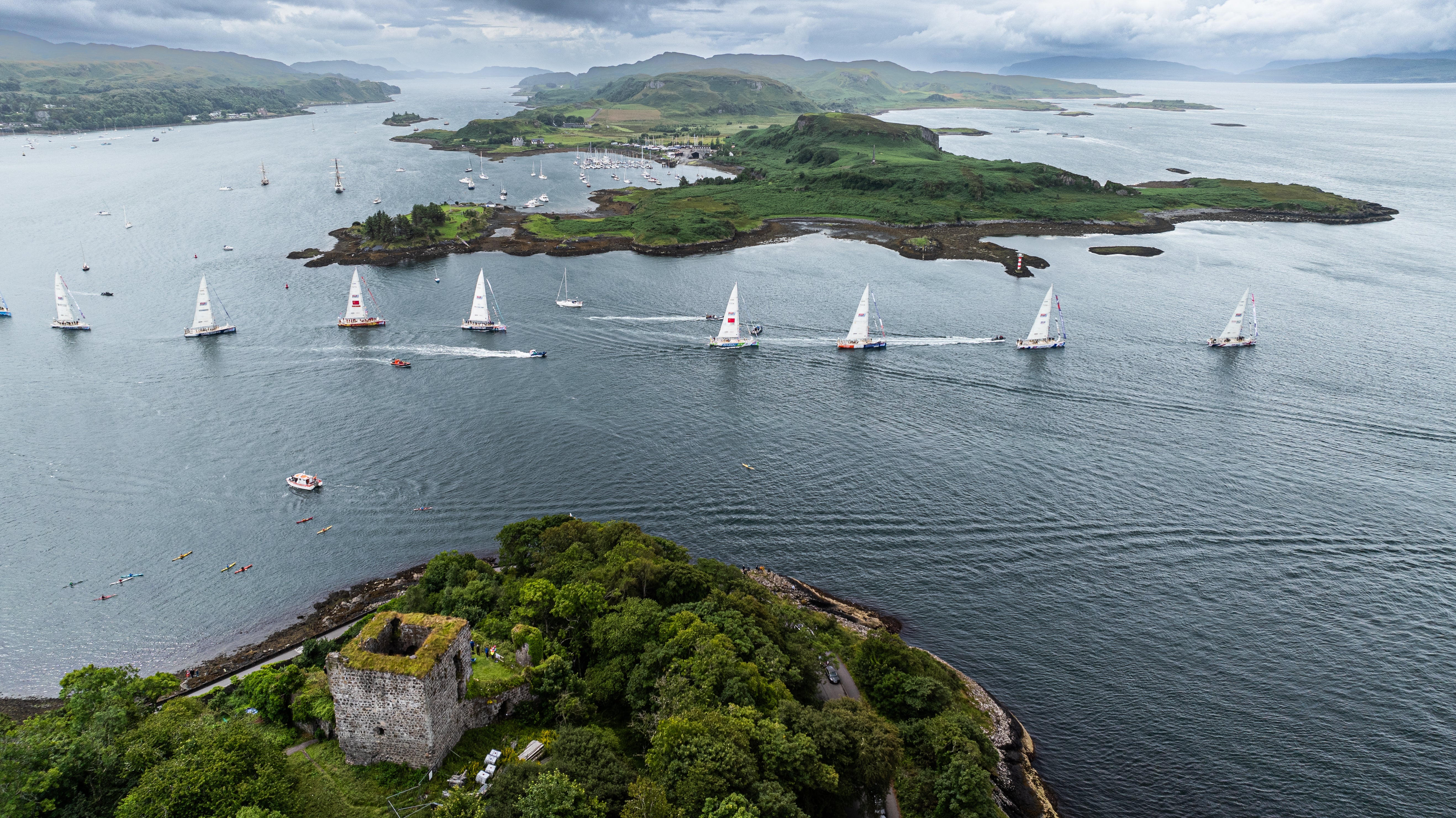 The Clipper Round The World Yacht Race will return to Oban for the first time since the summer of 2024 (Clipper Race/PA)