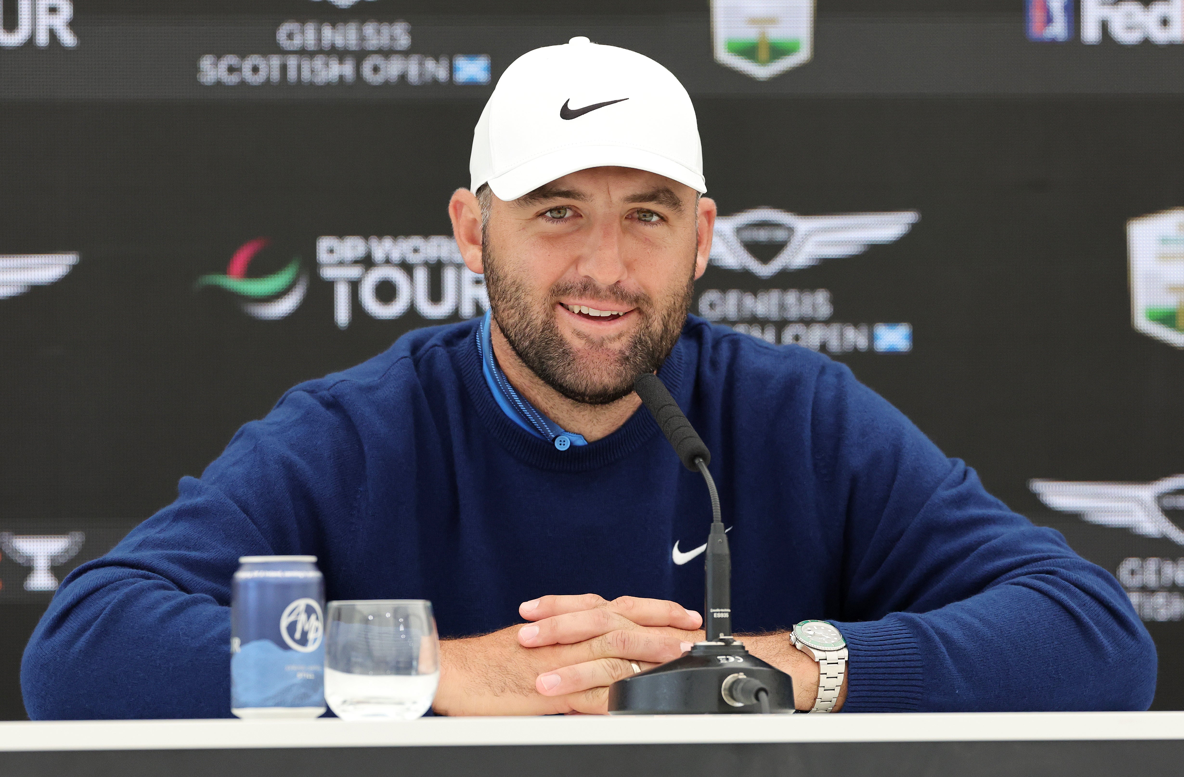 Scotty Scheffler pretende competir no Aberto da Escócia antes de defender o Claret Jug na próxima semana (Steve Welsh/PA)