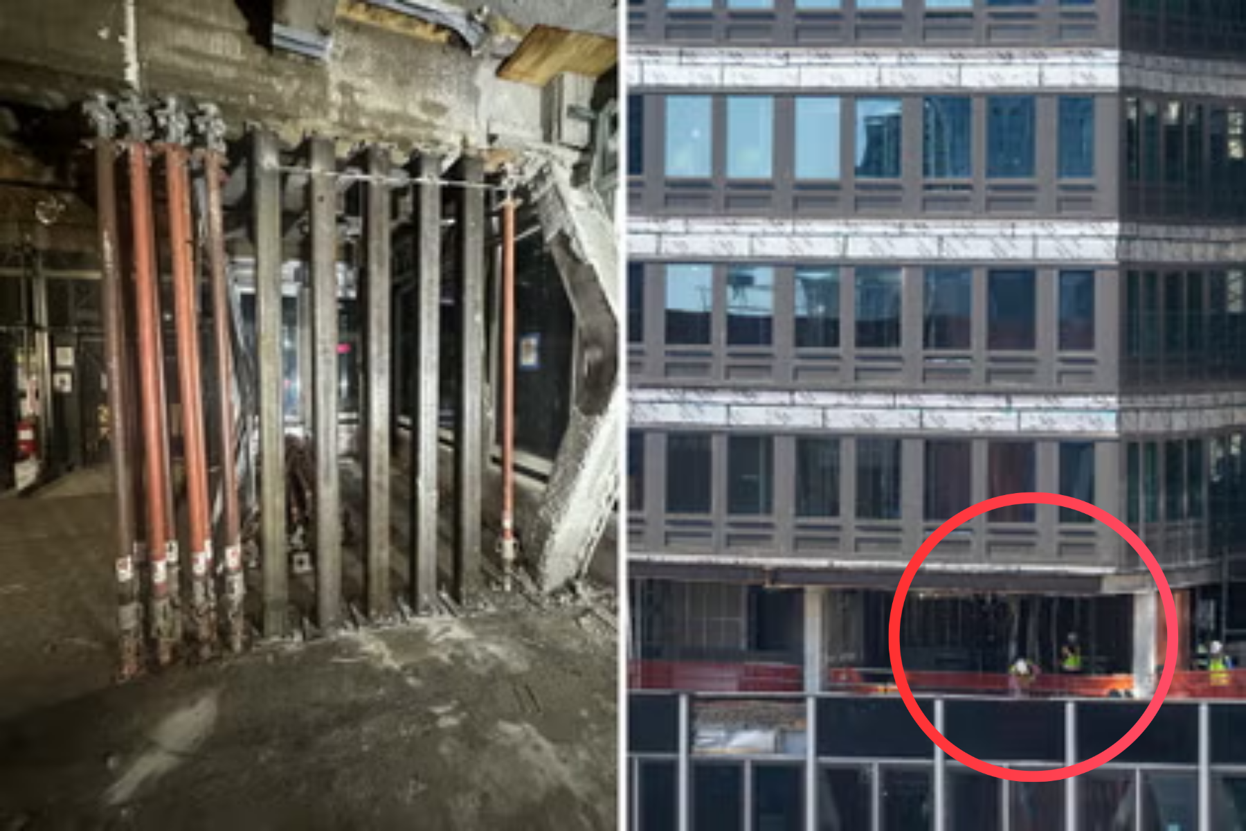 Photo of compromised NYC building reveals temporary supports in place as Mamdani says it’s no longer shifting