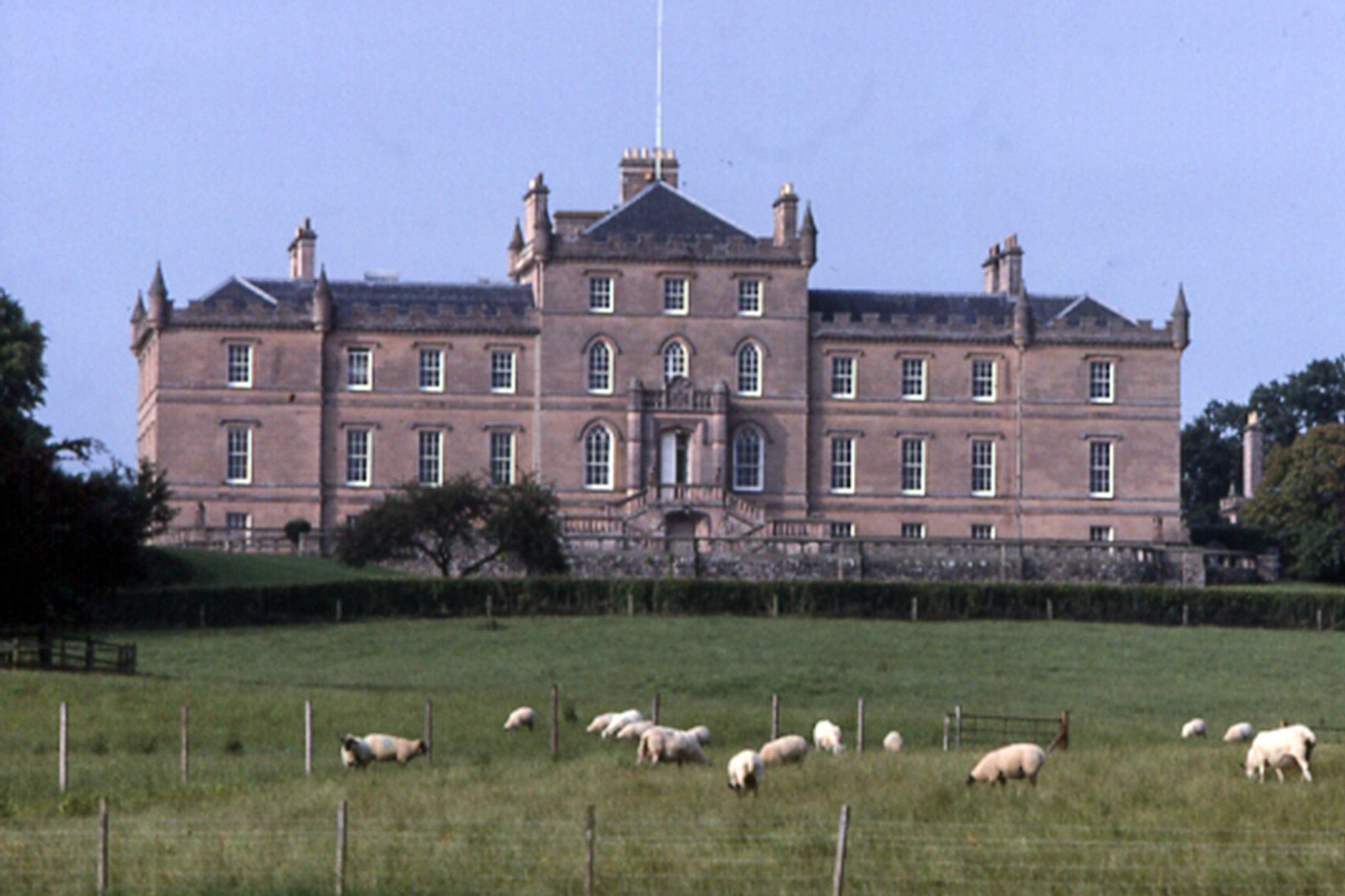 Norman Mackenzie was working at Darnaway Castle when he was injured