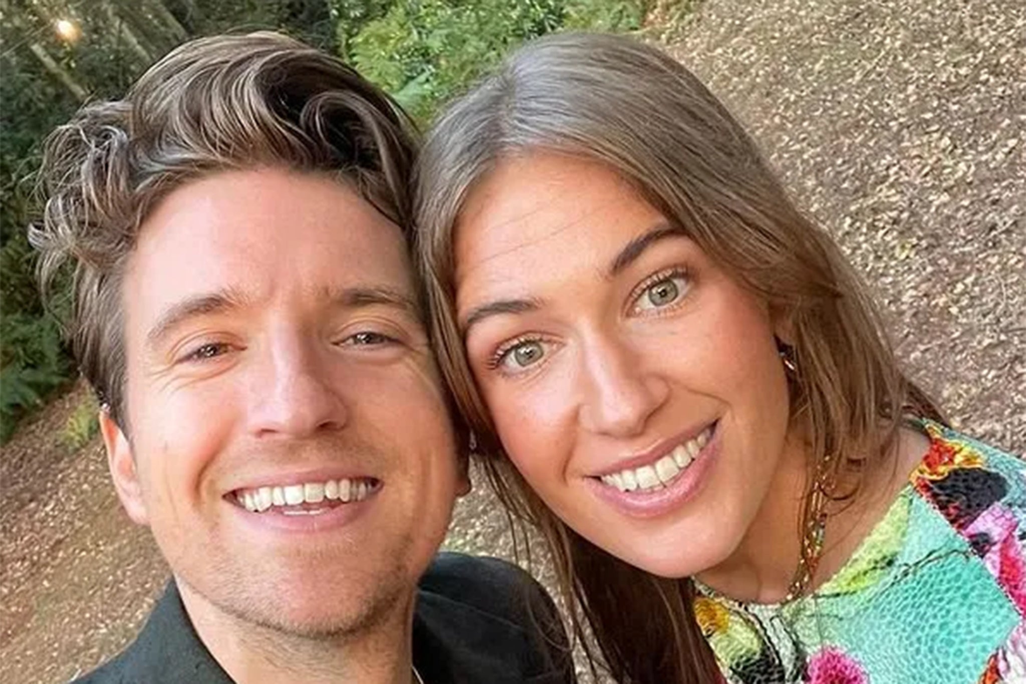 Greg James went to the wedding with his wife, author and journalist Bella Mackie (Instagram)