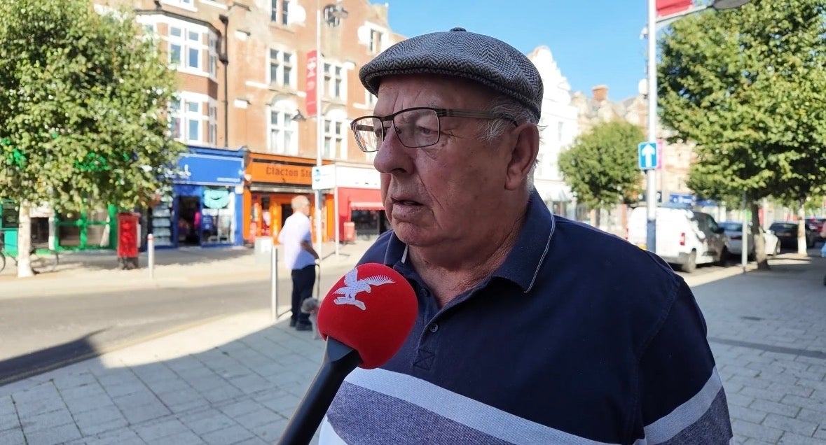 Reform supporter Len Brown believes Mr Farage was forced out of parliament