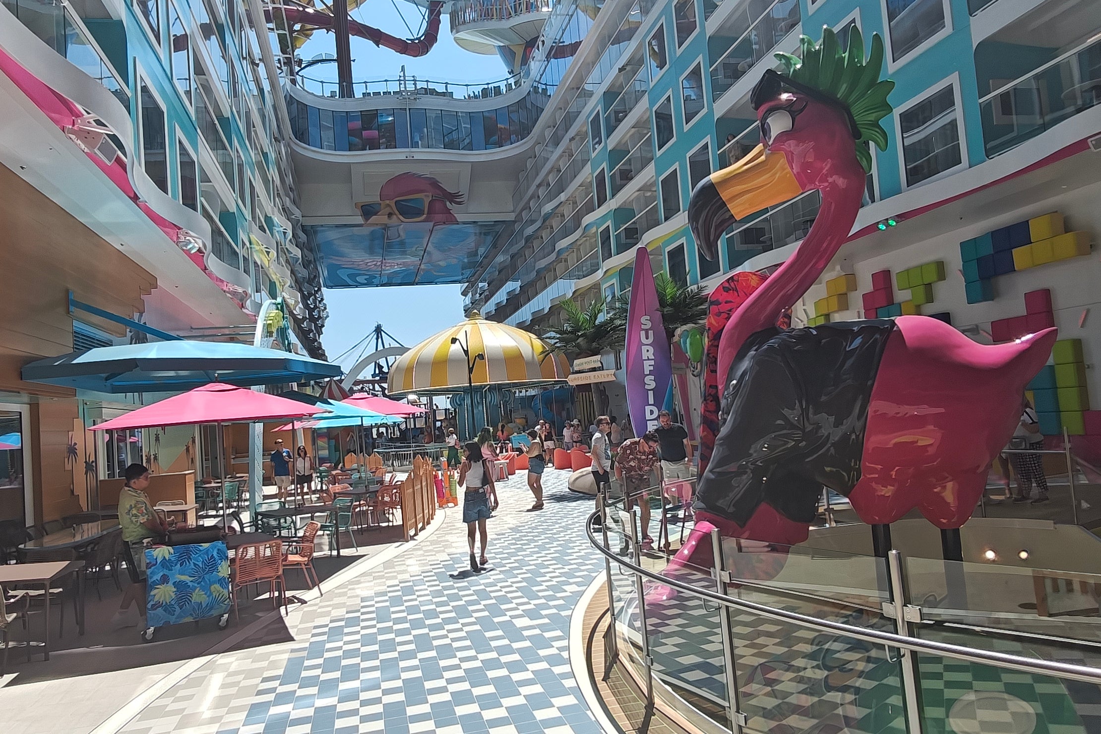 The colourful Surfside district is perfect for young families (Marc Shoffman)