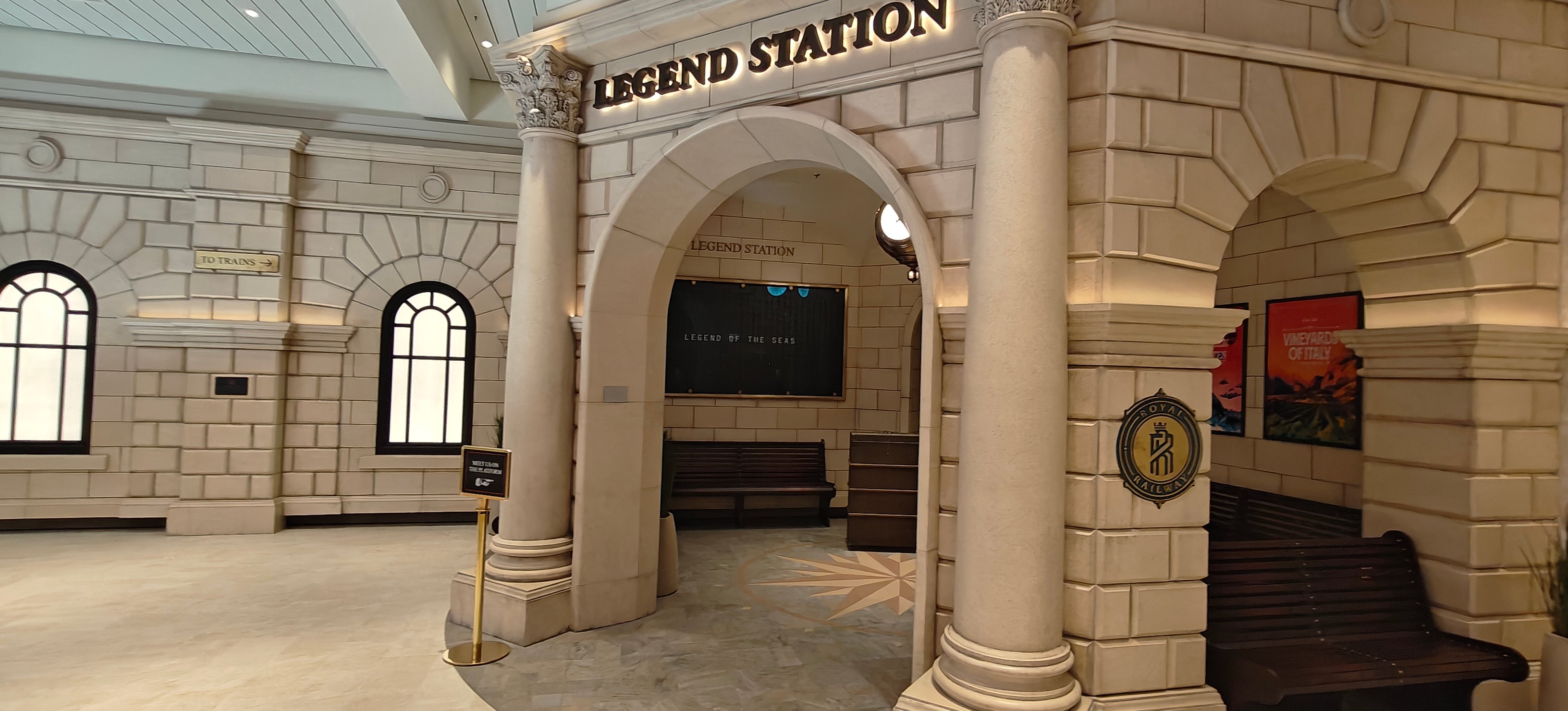 Legend Station on Legend of the Seas