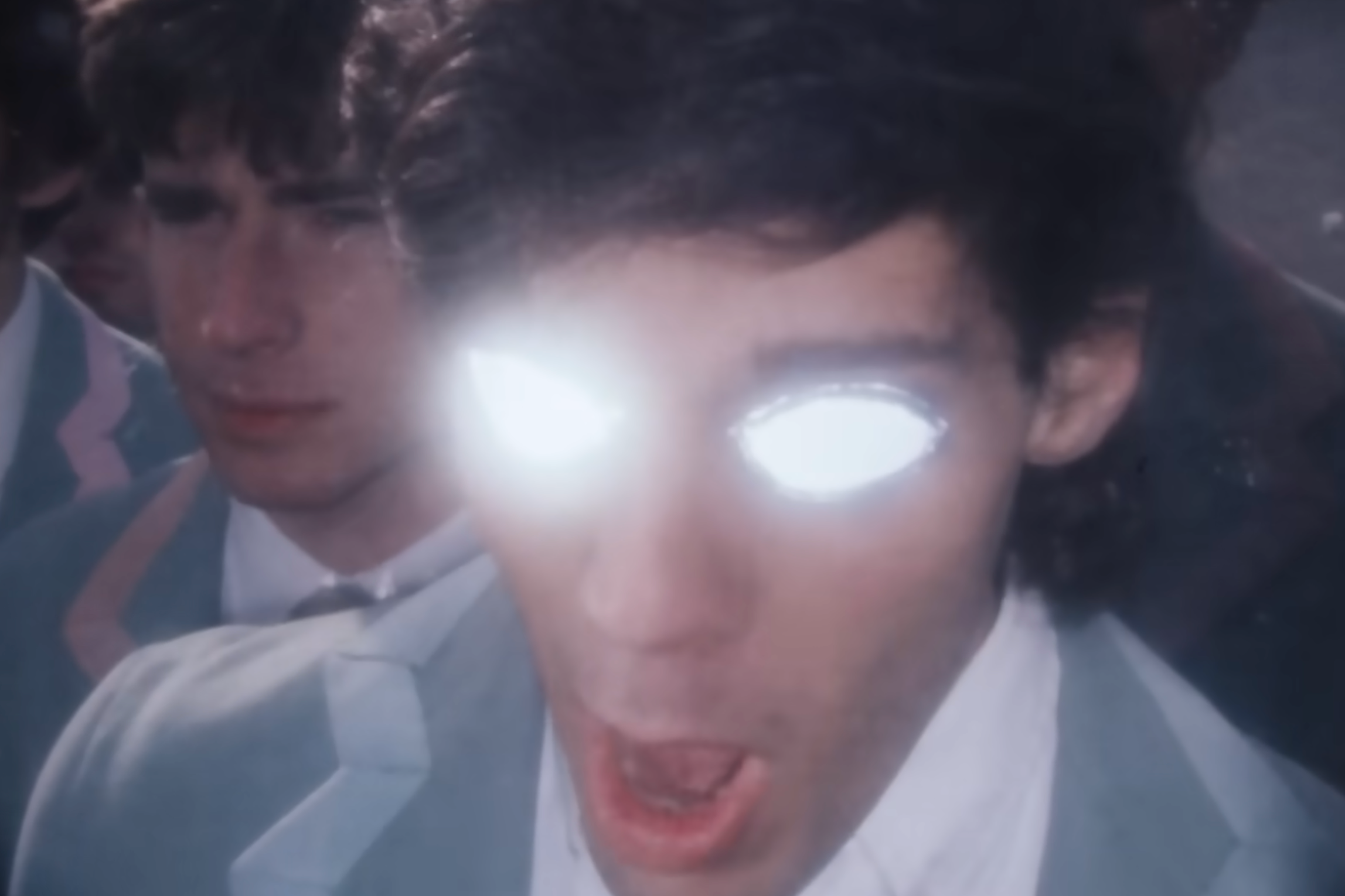 A boy with glowing eyes in the ‘Total Eclipse of the Heart’ video... who is categorically not Gianfranco Zola (CBS/Columbia Records)