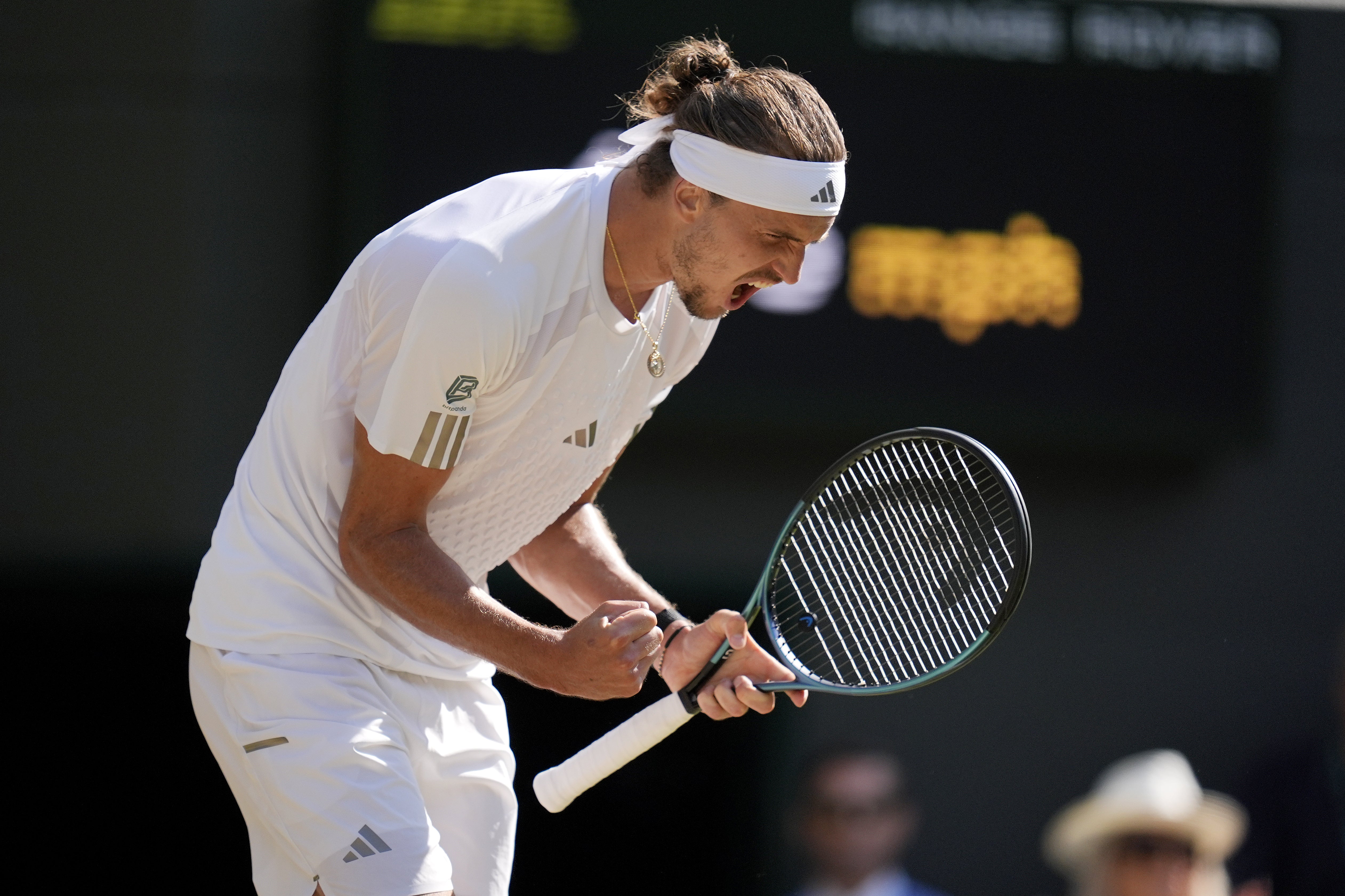 Alexander Zverev is also a first-time Wimbledon semi-finalist (Andrew Matthews/PA) (PA Wire)