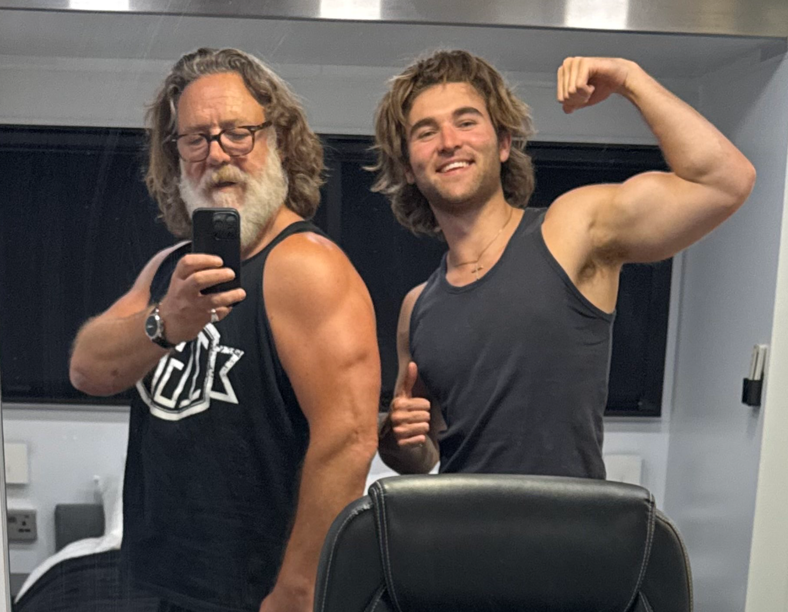Russell Crowe Shows Off Ripped Physique at 62 After Dramatic Weight Loss
