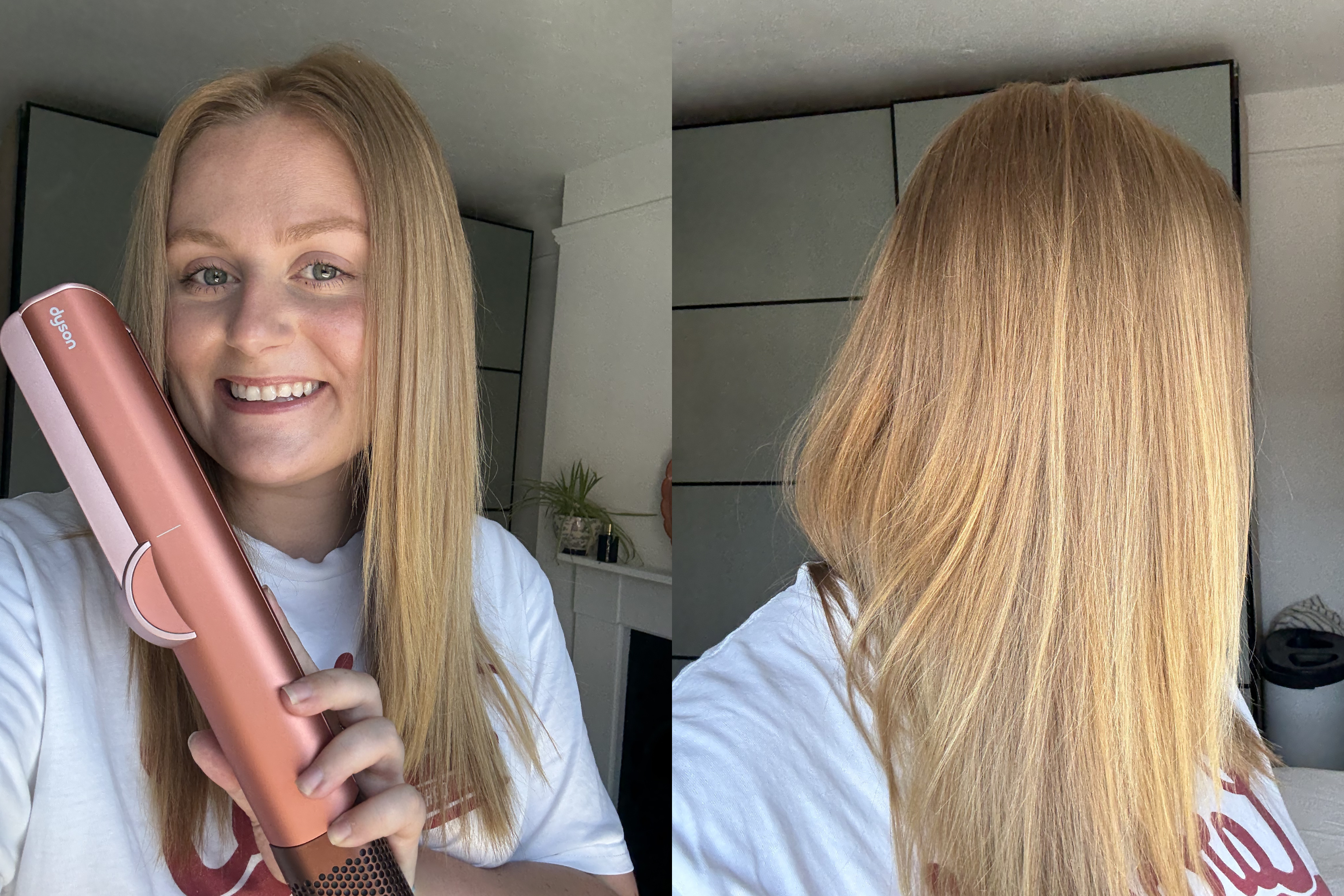 My hair was looked and felt soft and frizz-free after use (Lucy Smith/The Independent)