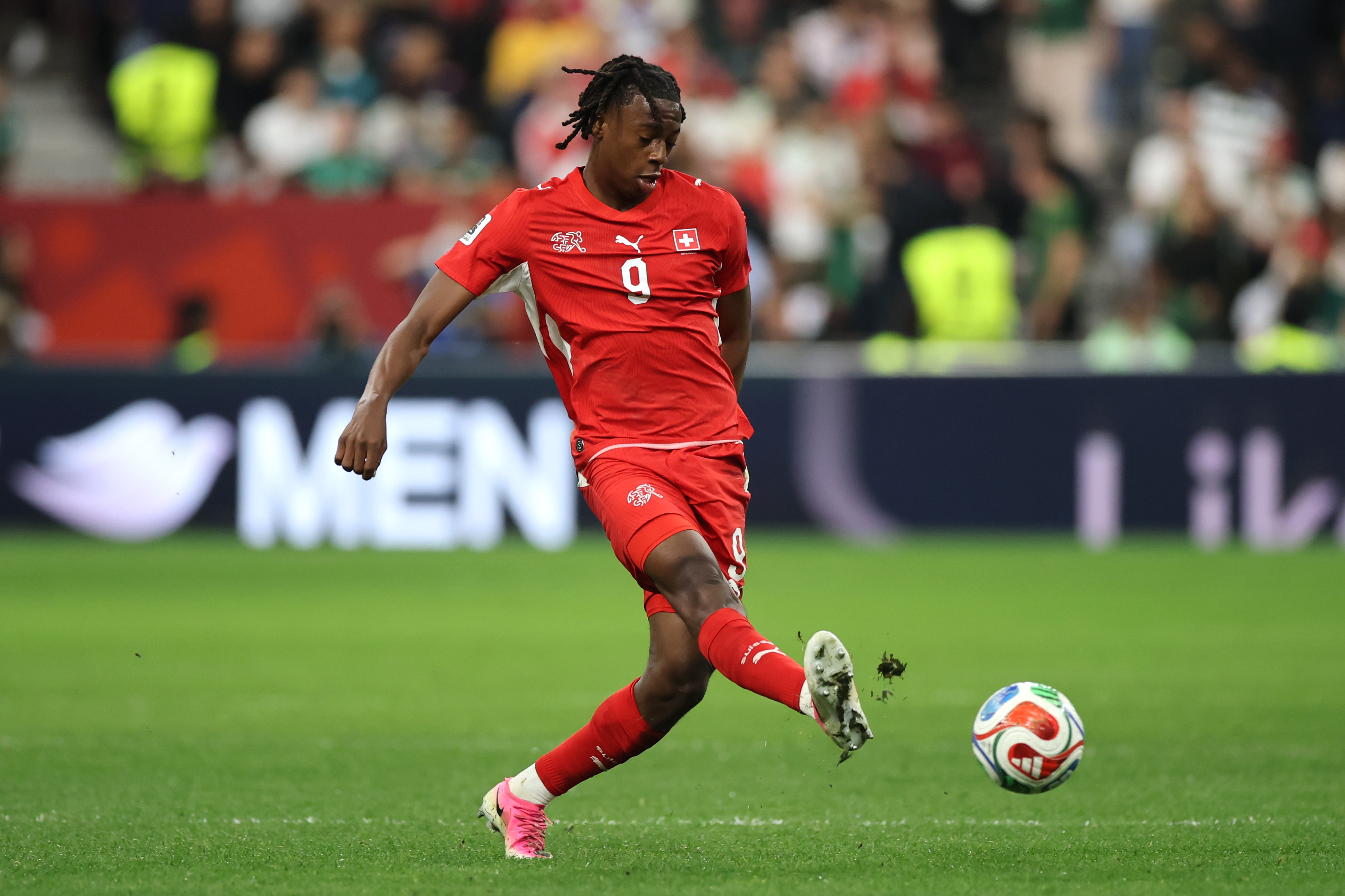 Newcastle are keen on signing Switzerland's Johan Manzambi (Getty)
