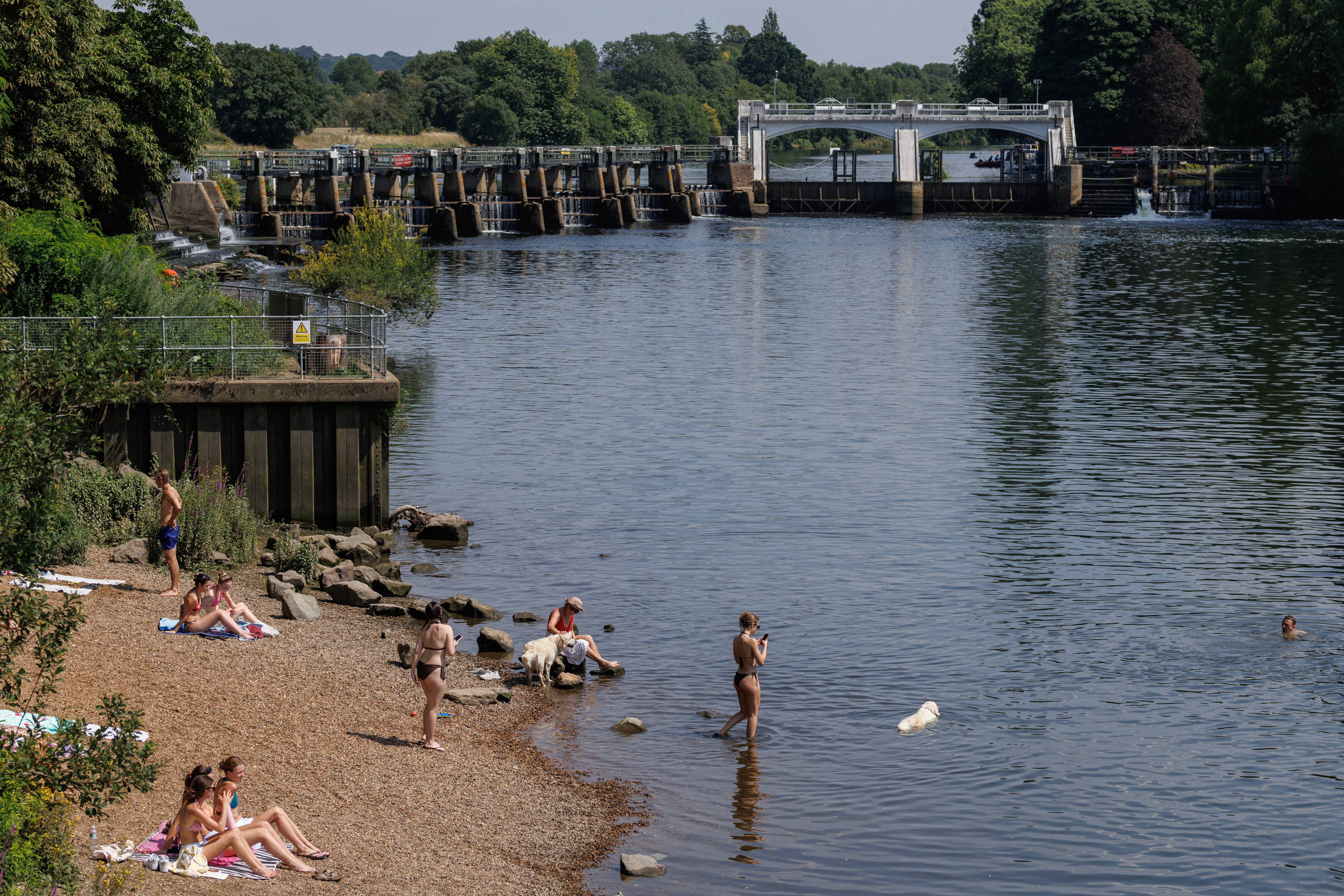 While the country is sweltering in the third heat wave of the year, temperatures are expected to reach their peak on Thursday and Friday.