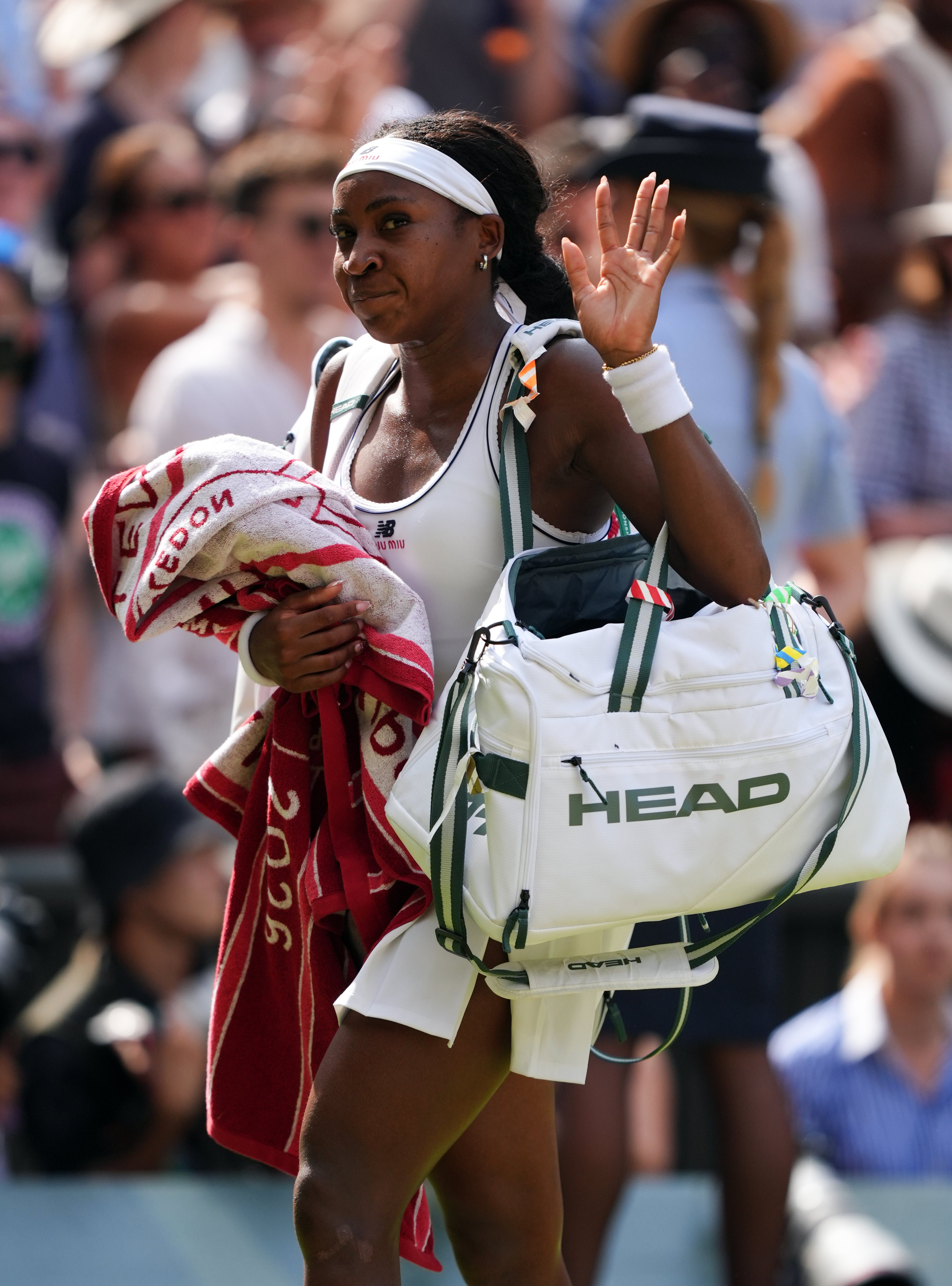 Gauff exited at the semi-final stage (Ben Whitley.PA) (PA Wire)