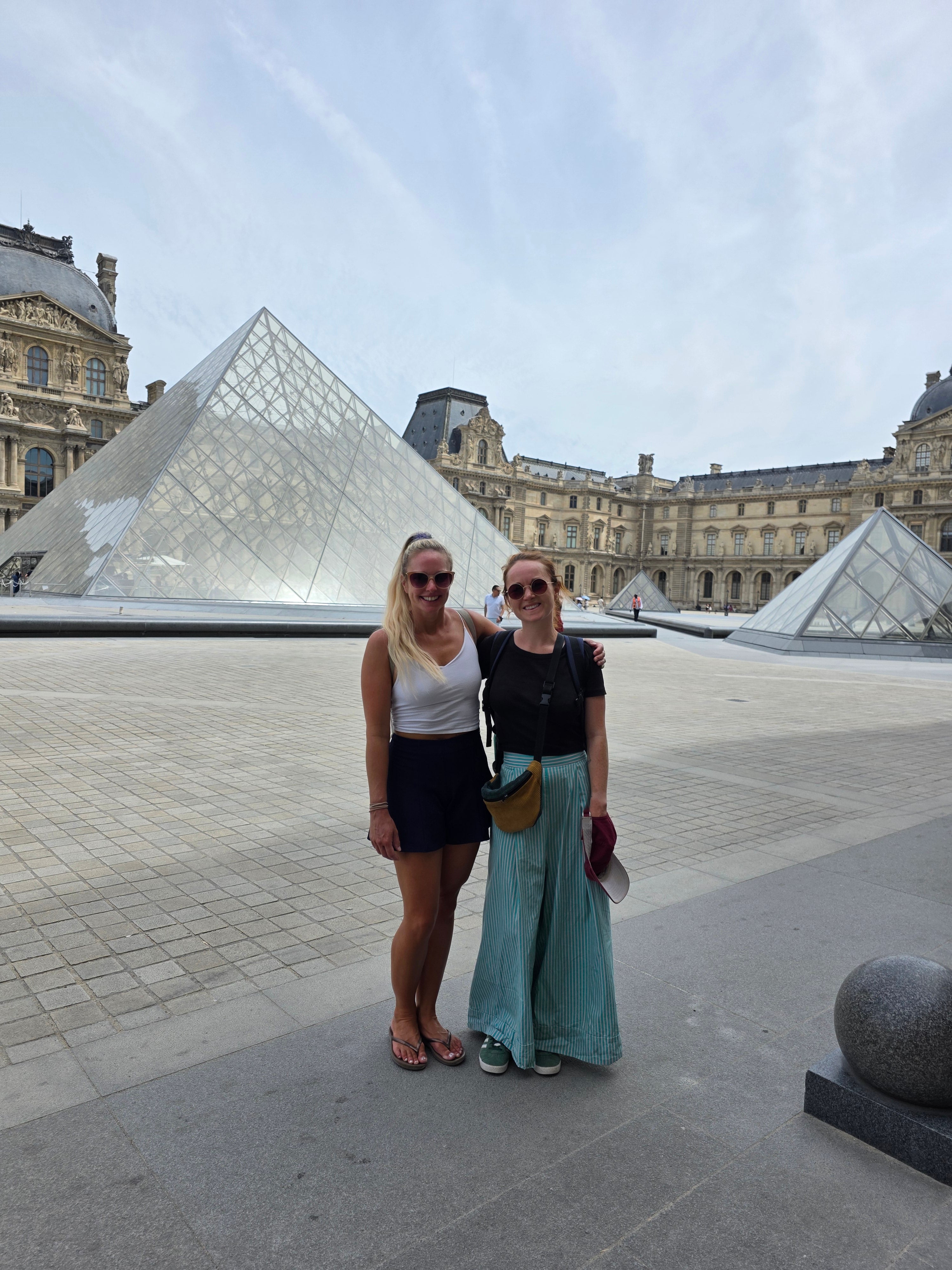 The Louvre – like many Paris museums – is air conditioned