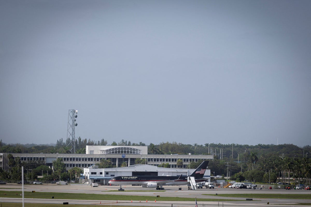 ‘President Donald Trump Airport’ is christened in Palm Beach — but flight attendants may not call it that