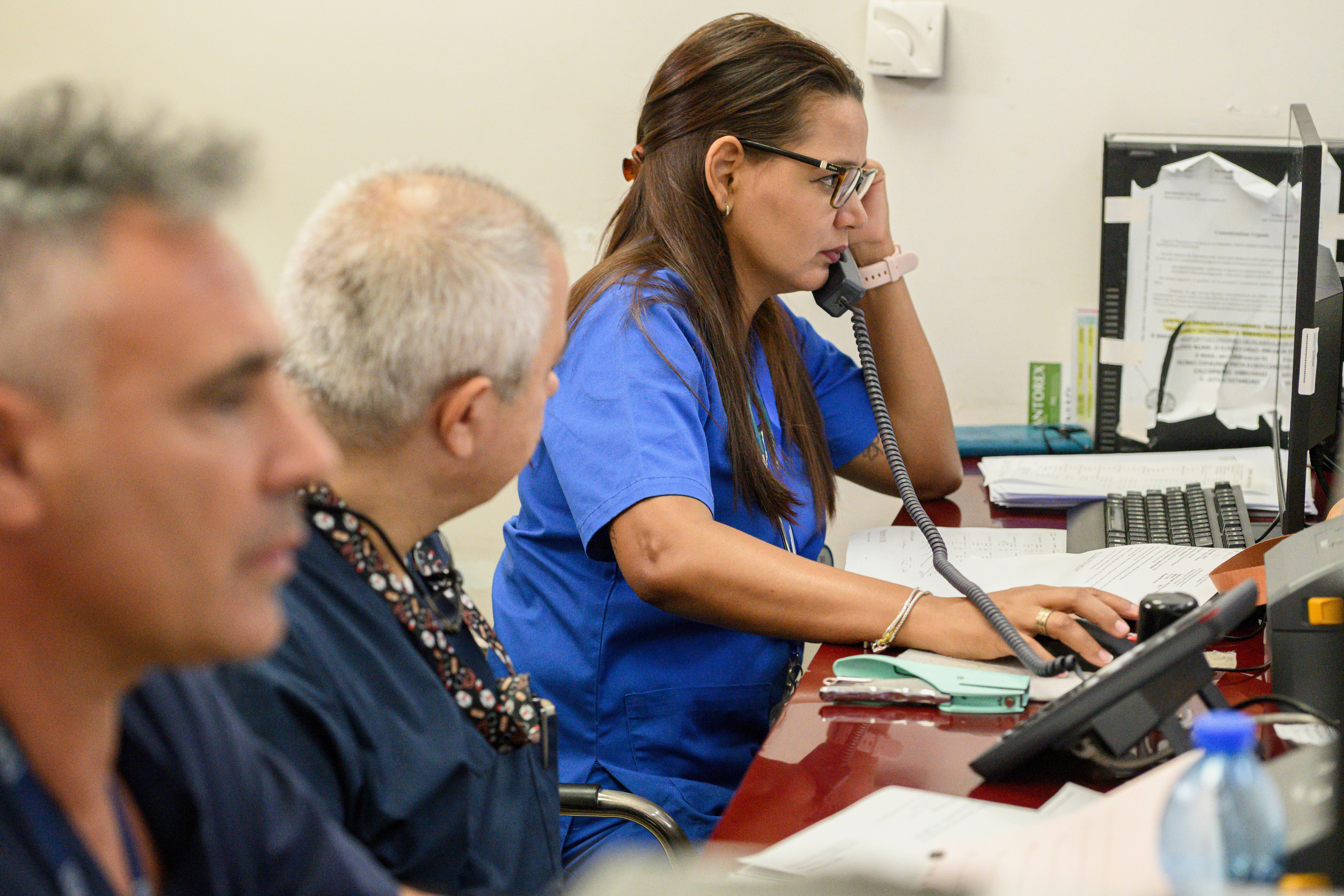Doctors’ abilities to understand a patient’s medical history and read between the lines of an in-person or telehealth visit is an important advantage they have over AI chatbots (AP)