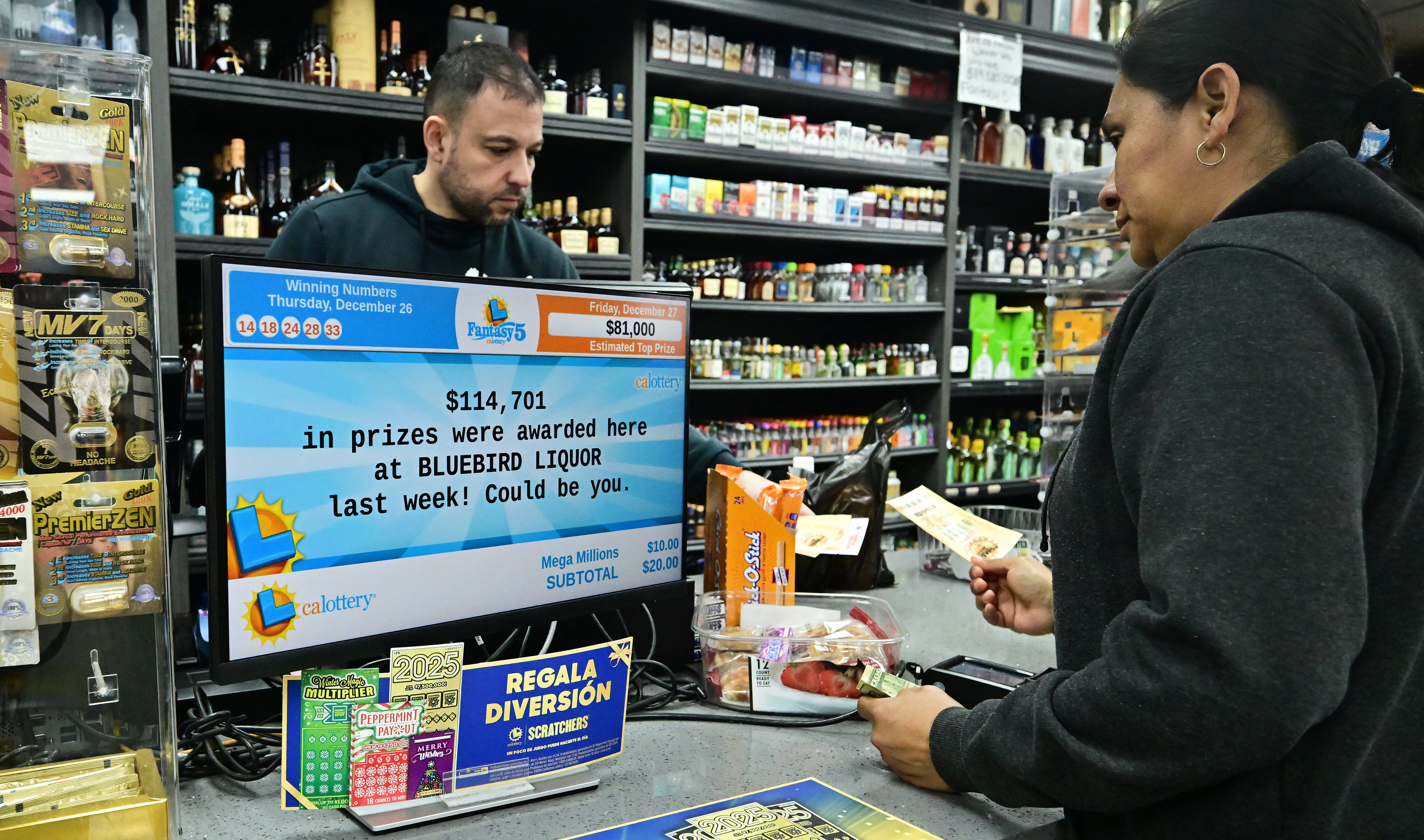 <p>Americans spent $110.4 billion on lottery tickets in 2024, averaging $323 per person, according to a LendingTree analysis of U.S. Census Bureau data</p>