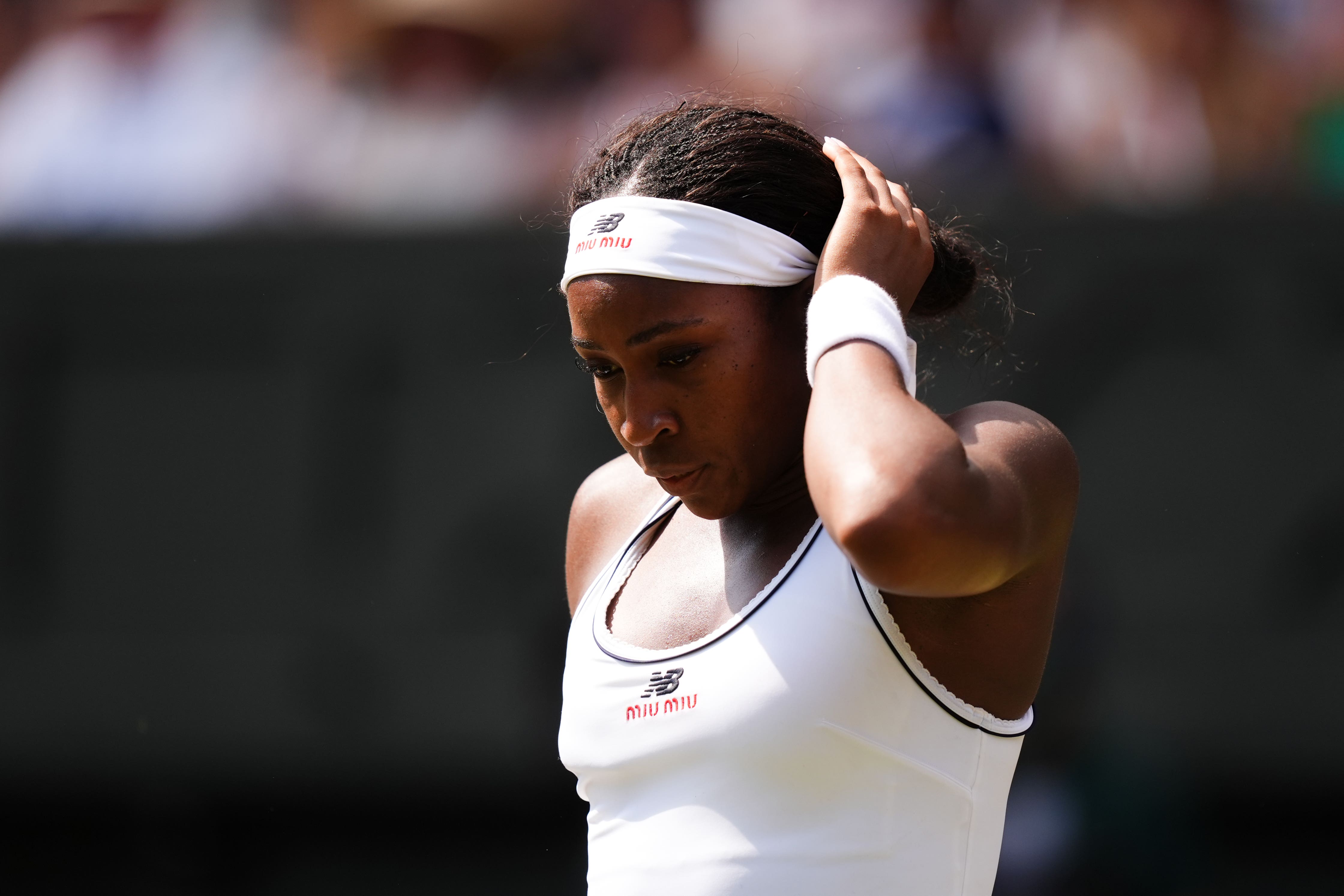 Gauff missed a golden chance to reach the final