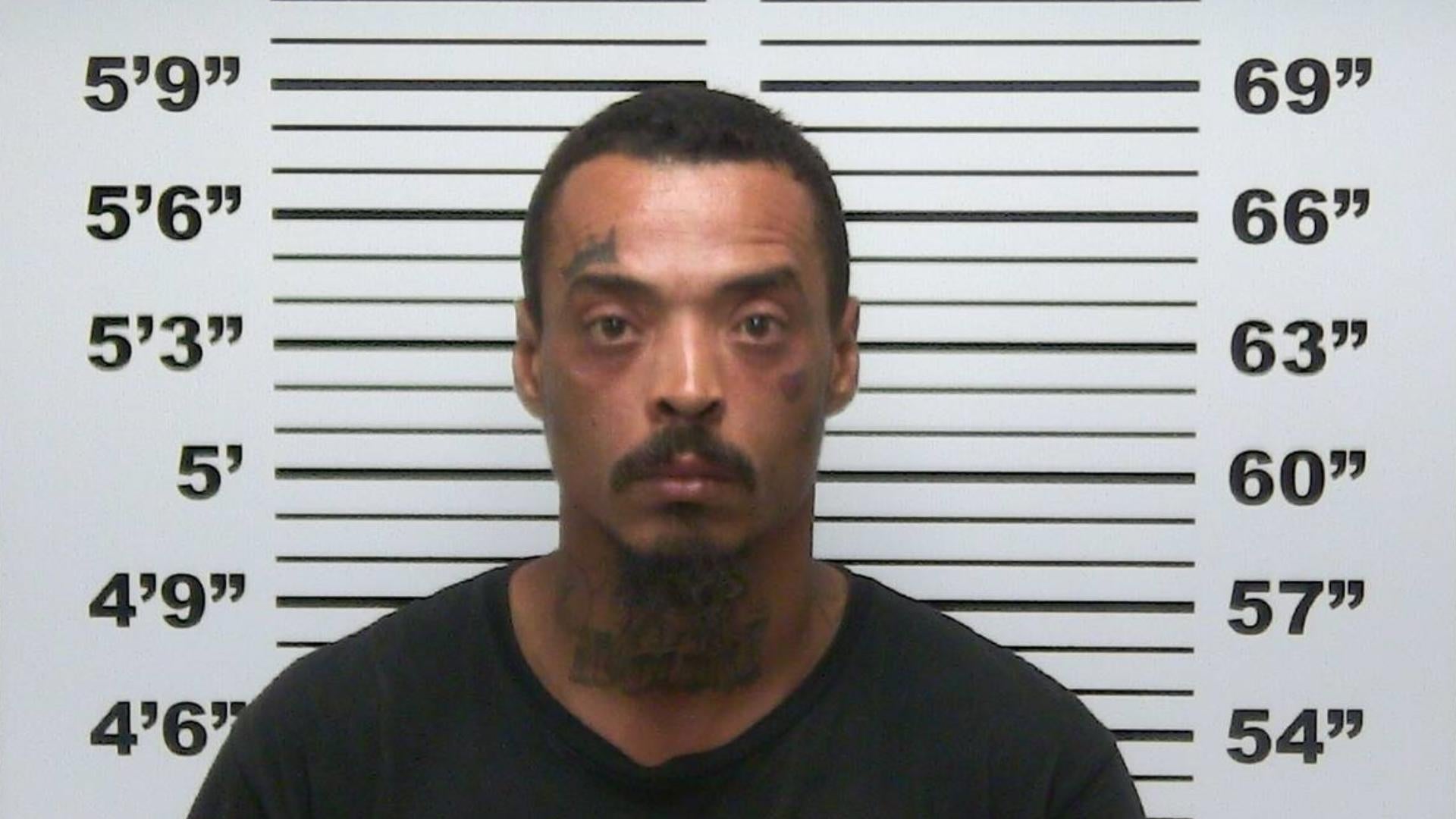 The mother told police that the child’s father, Ronnell Marquese Jones, (pictured) refused to allow her to see the child (St. Francois County Sheriff's Department)