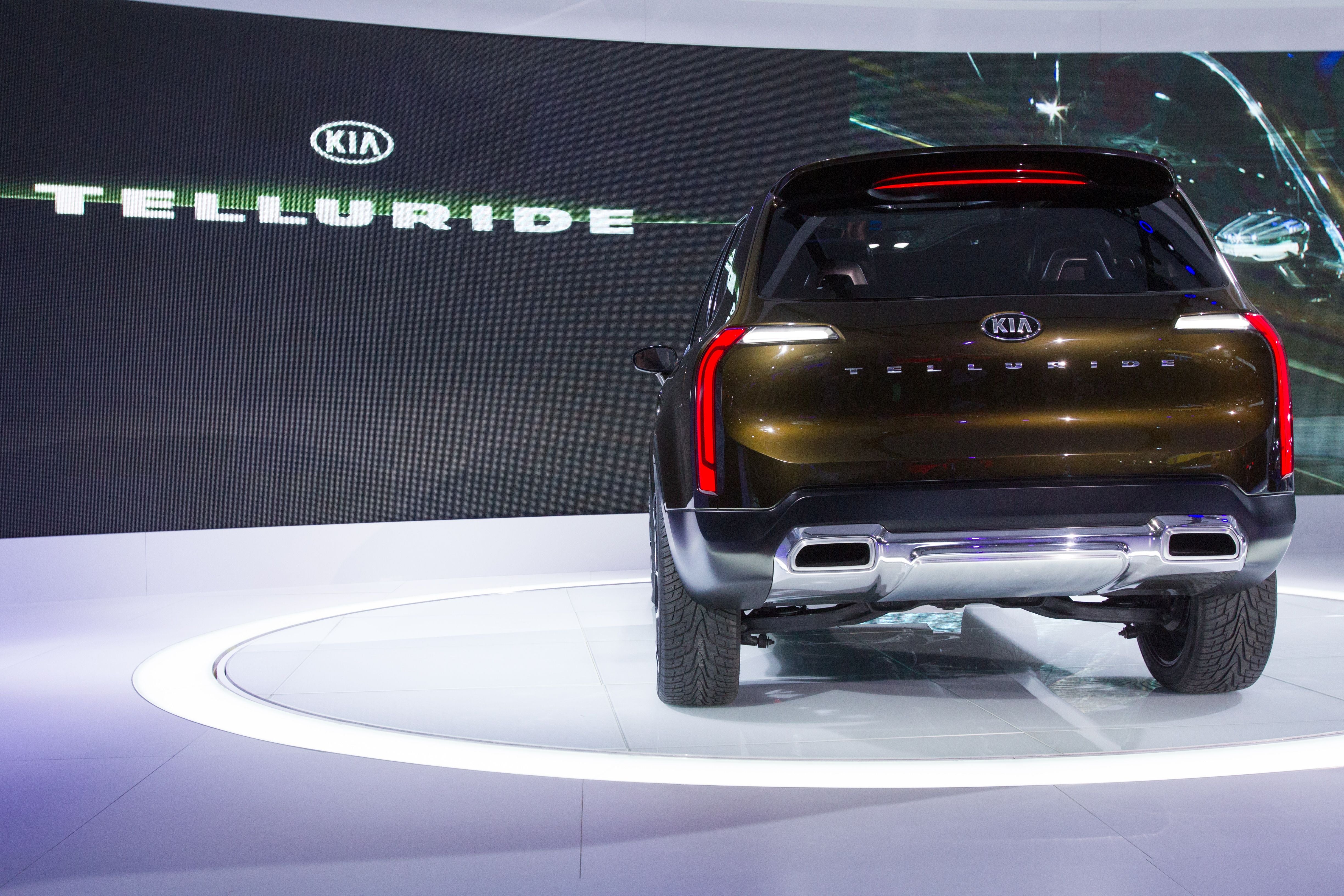 The Kia Telluride concept SUV