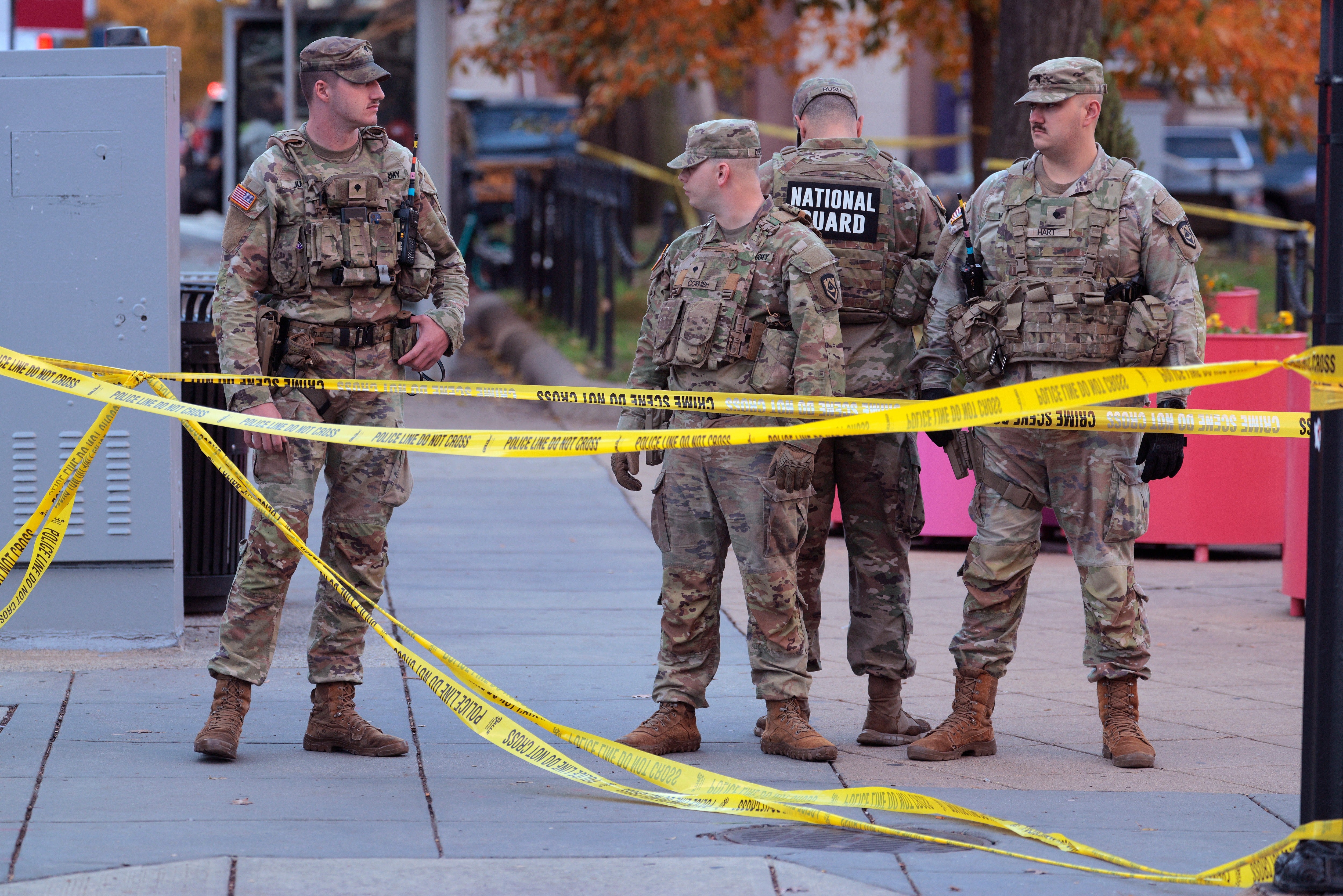 Spc. Sarah Beckstrom, 20, and Staff Sgt. Andrew Wolfe, 24 at the time, were both shot in the head. Beckstrom died from her injuries (Getty Images)