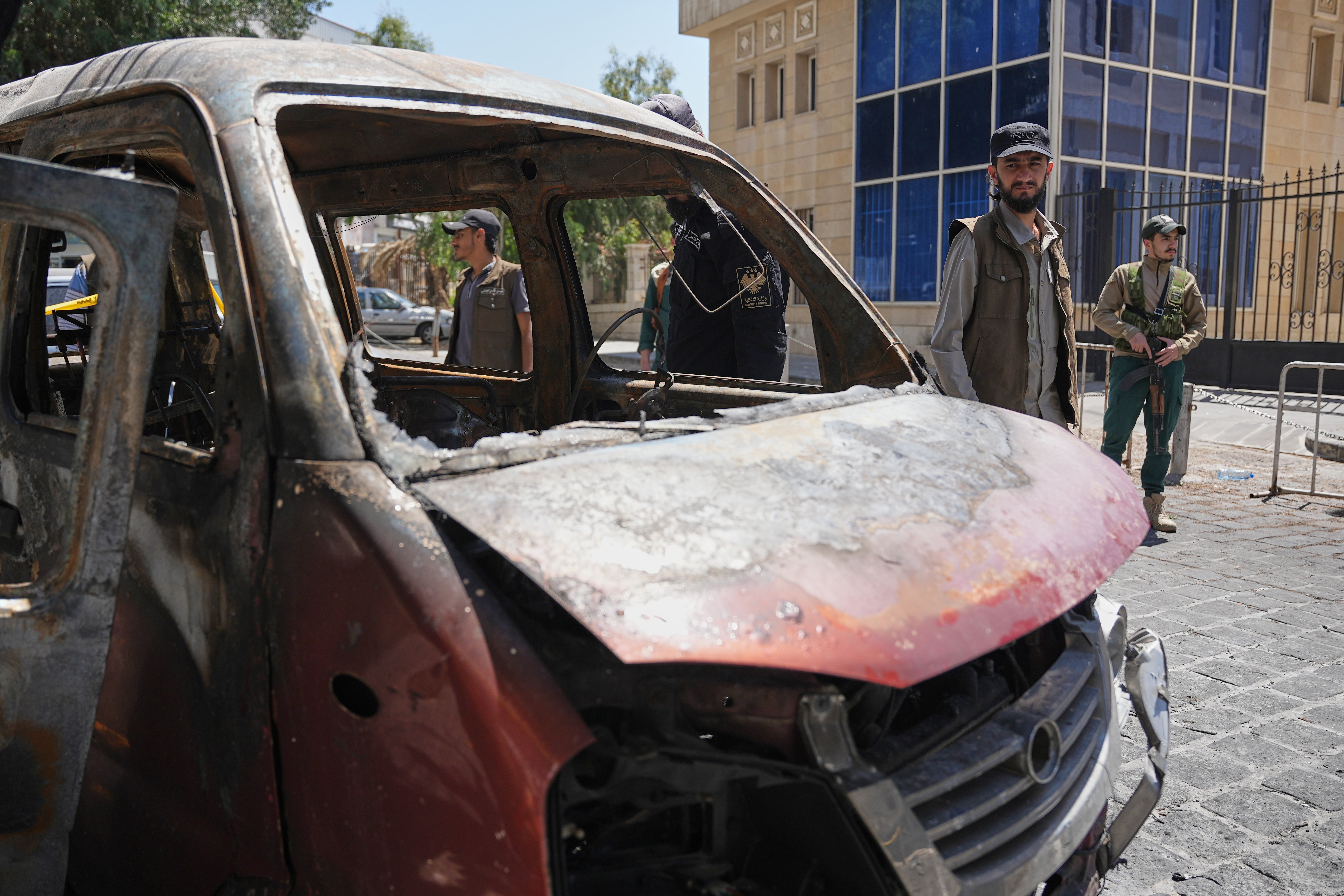 Syria France Explosions