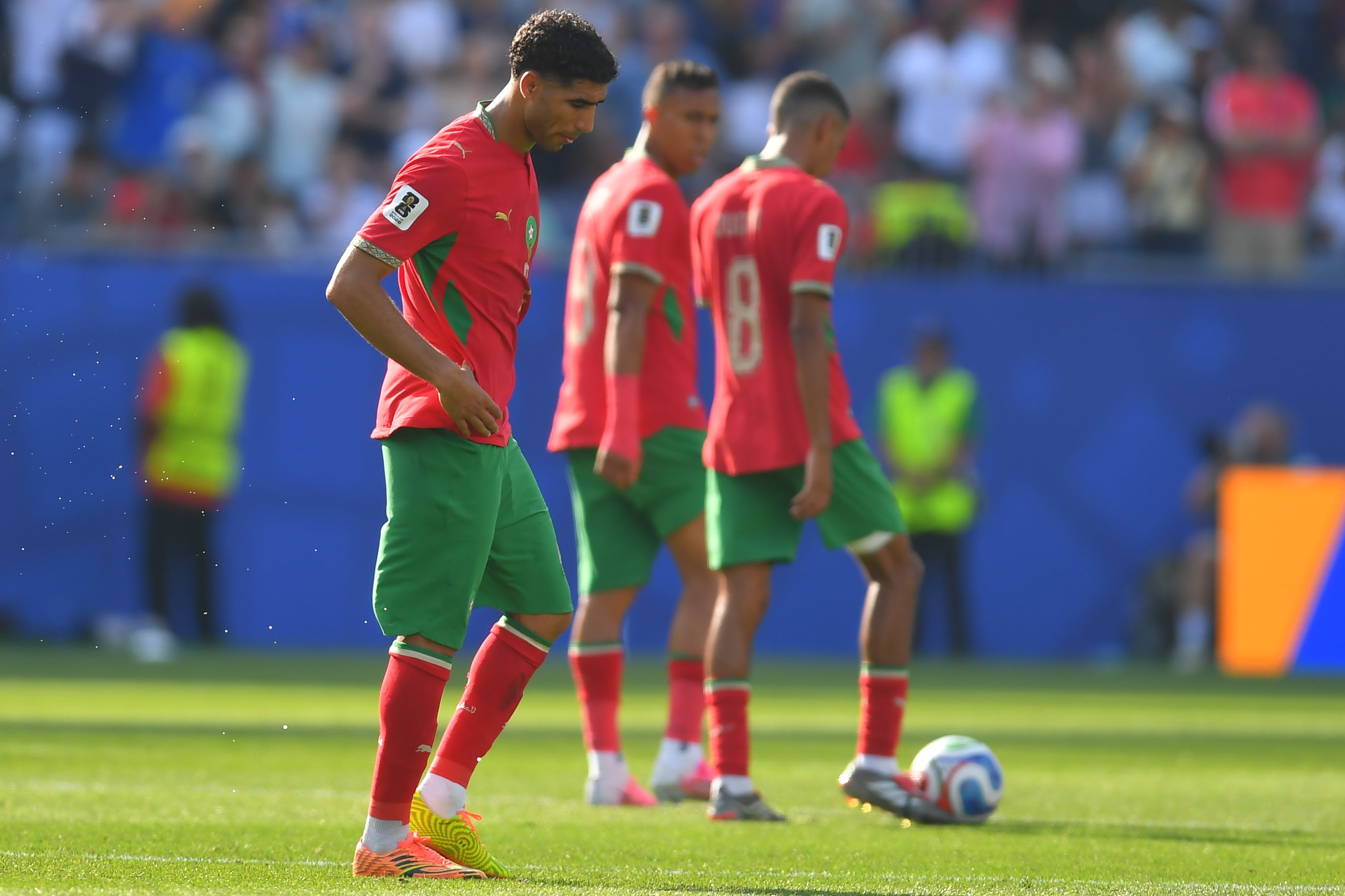 Morocco is listed as 'MAR' at the World Cup (AP)