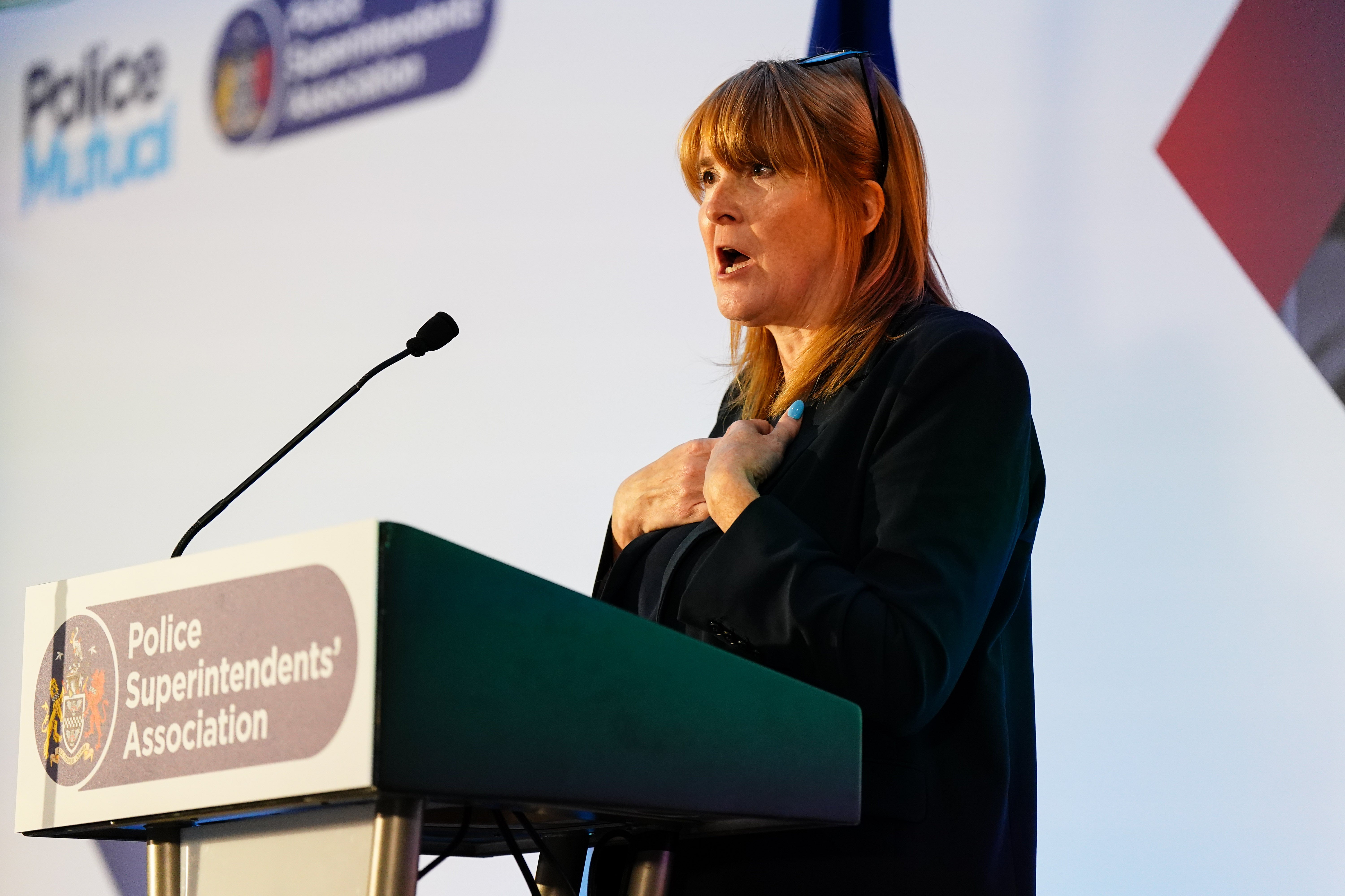 Policing minister Sarah Jones