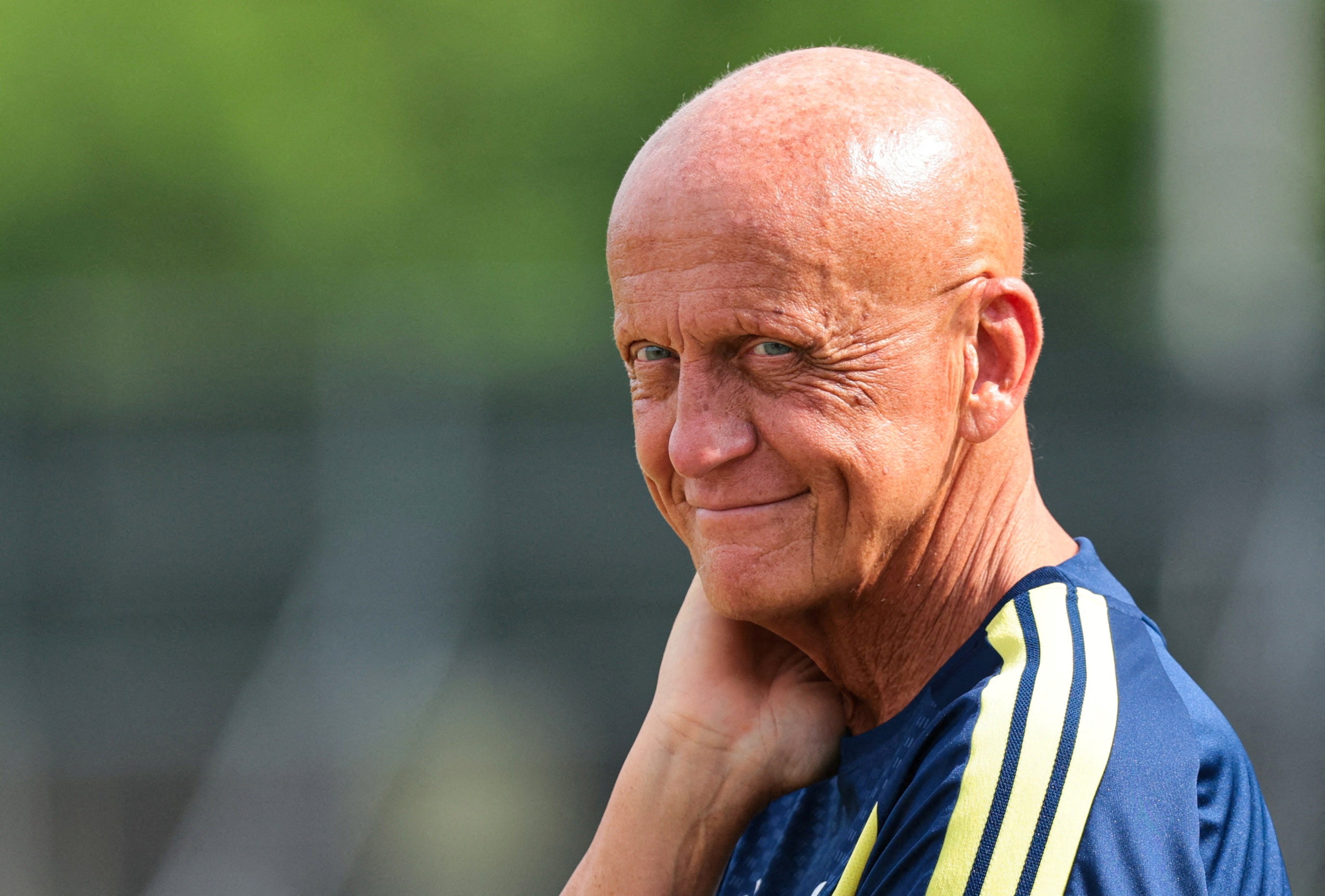 Chairman of Fifa's referees committee, Pierluigi Collina