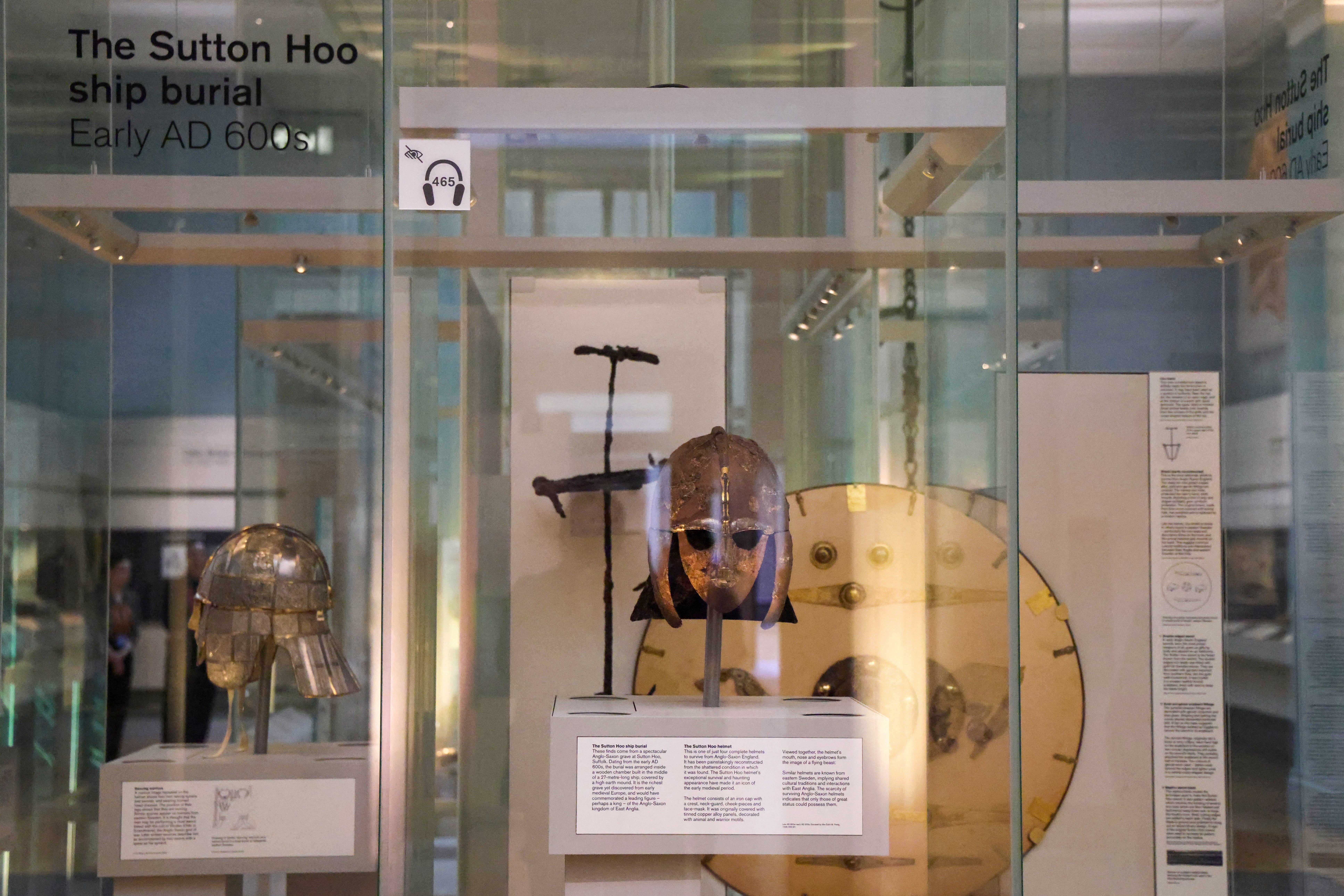The Sutton Hoo treasure will be exhibited in Normandy
