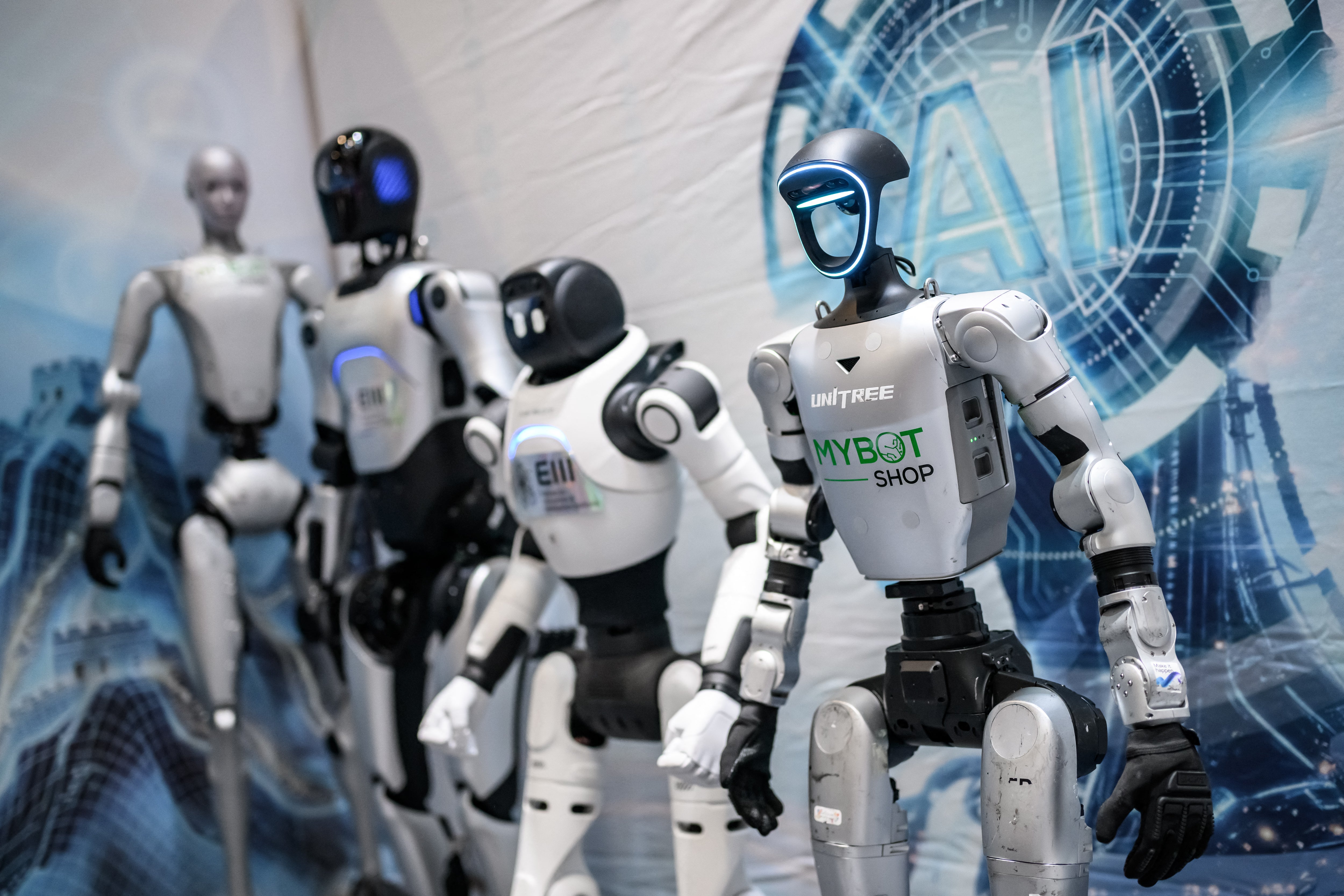 Humanoid robots ‘marry’ in Moscow with vows ‘to support one another through every update’