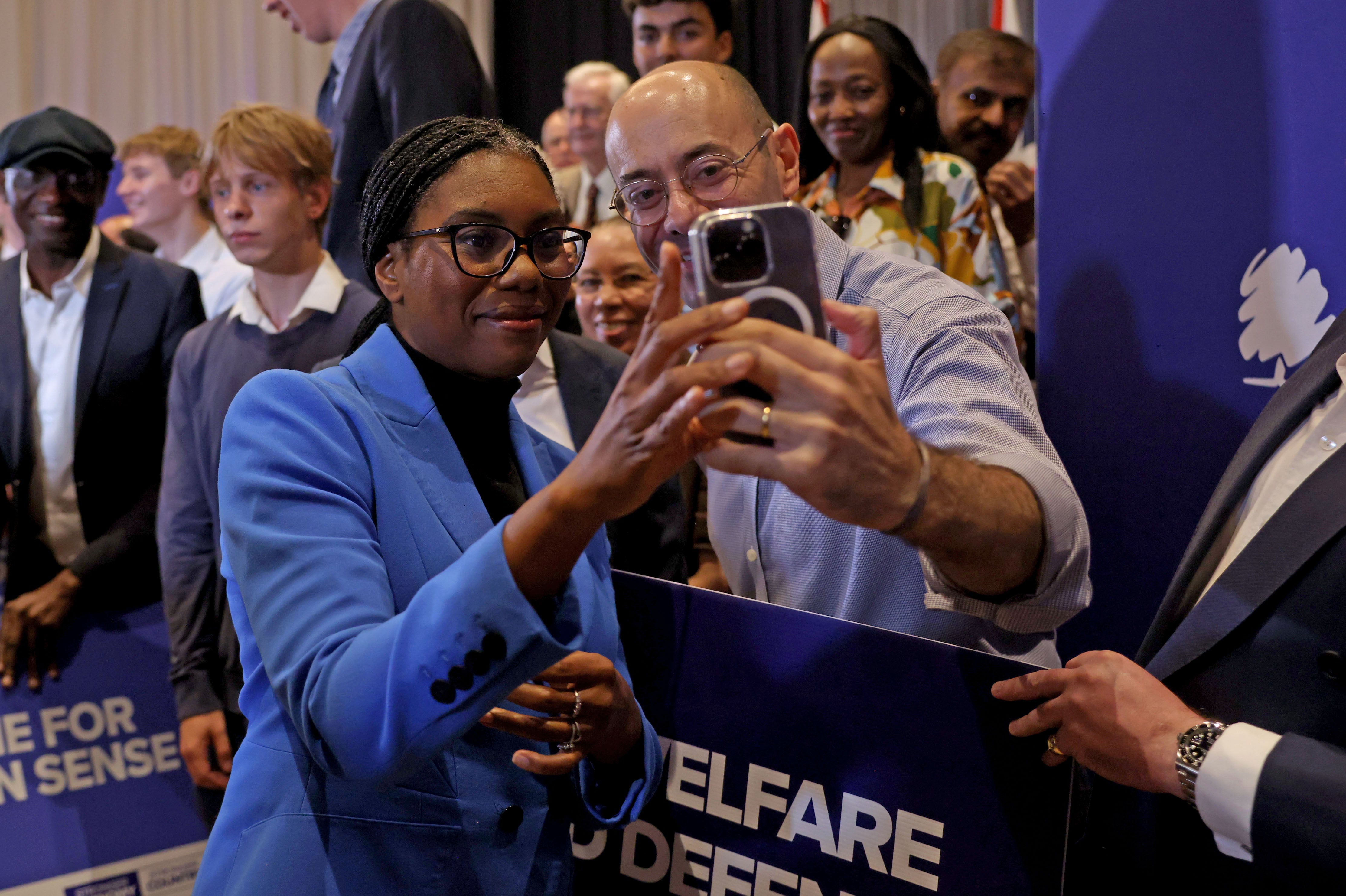 Kemi Badenoch said “we're not standing in a fake by-election”